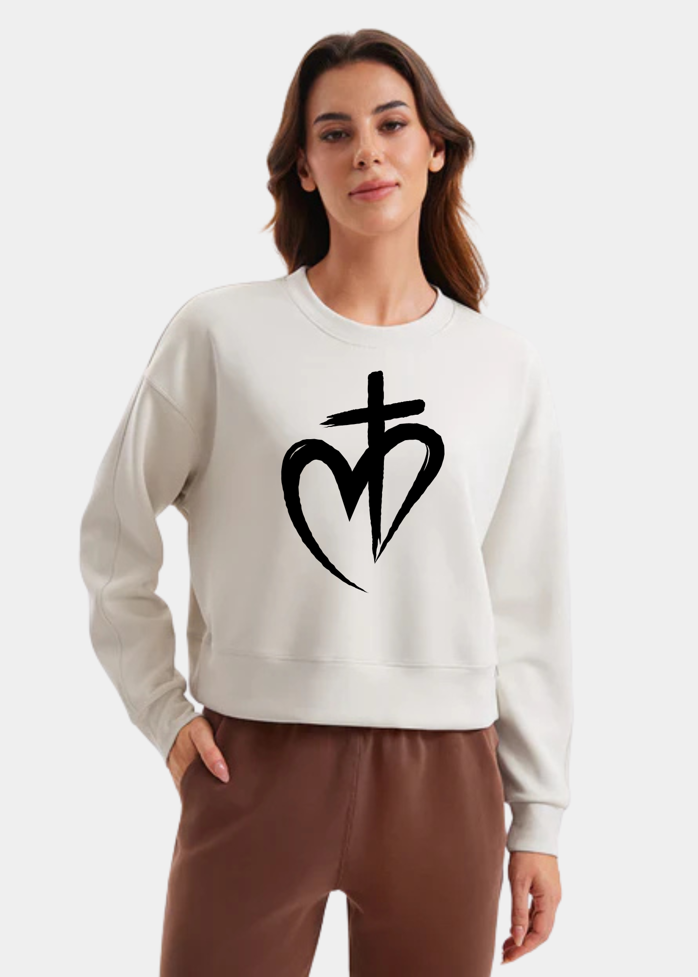 SoftAura Pullover Crewneck Sweatshirts