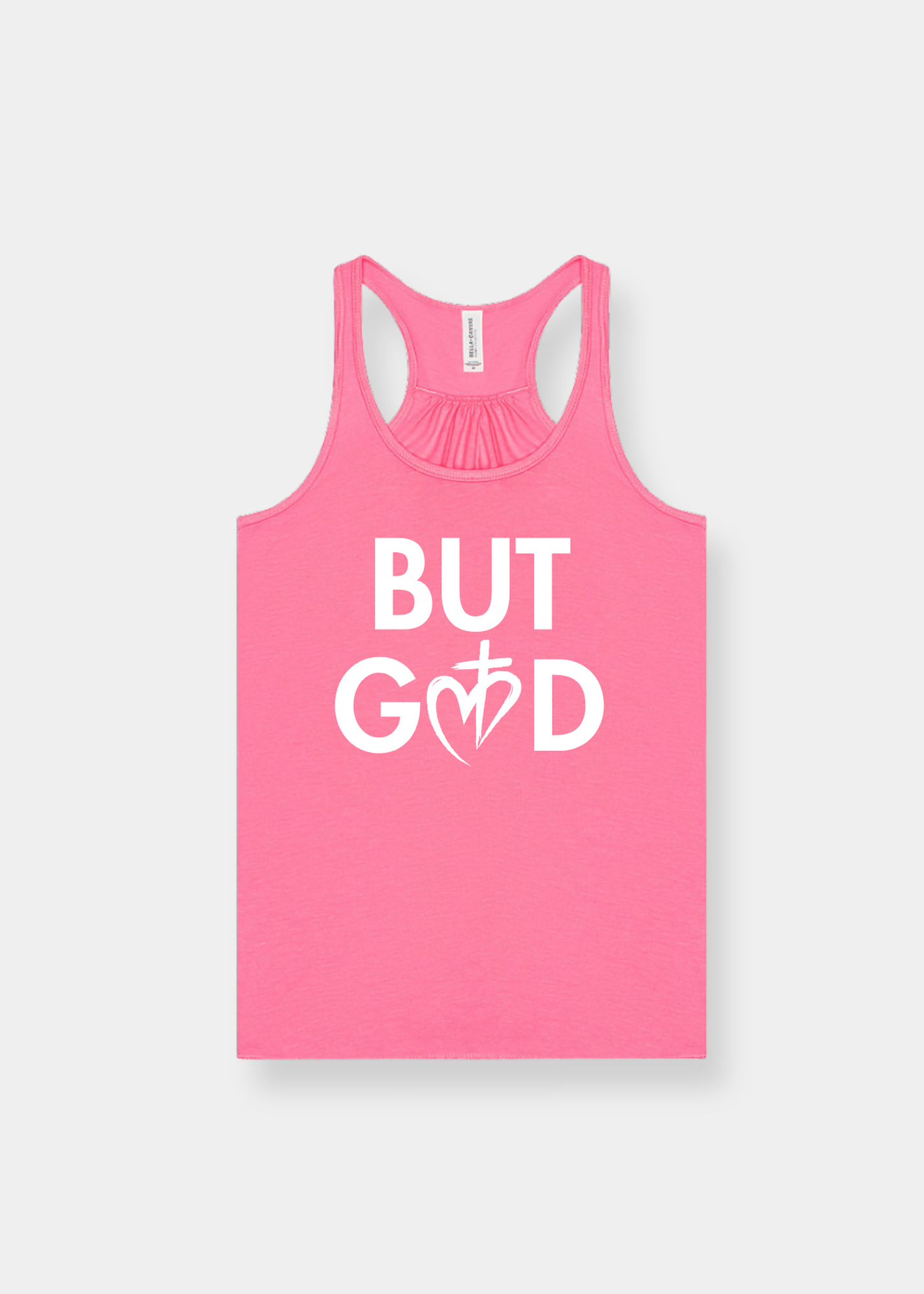 Women's Flowy Racerback Tank - Hot Pink