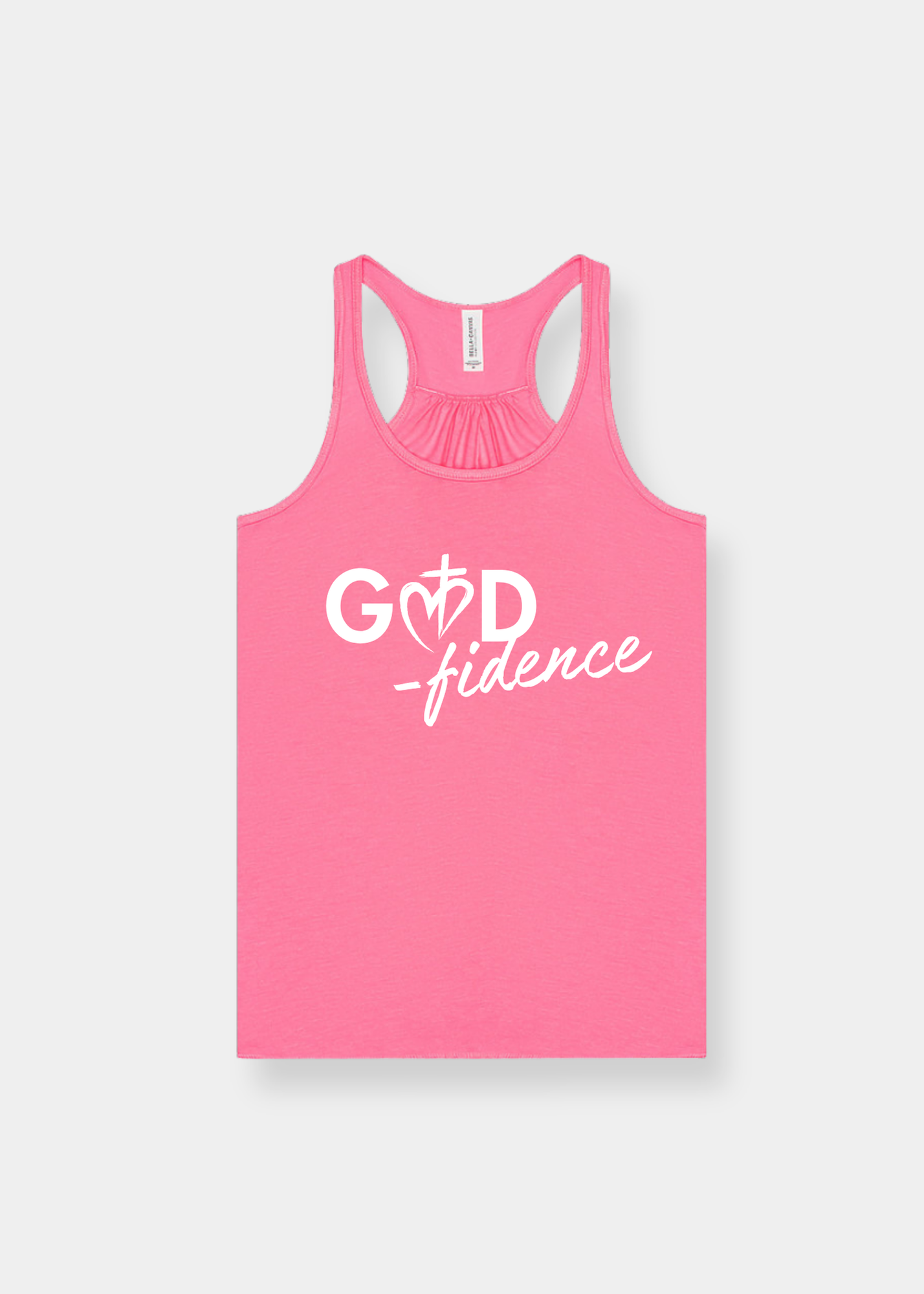 Women's Flowy Racerback Tank - Hot Pink