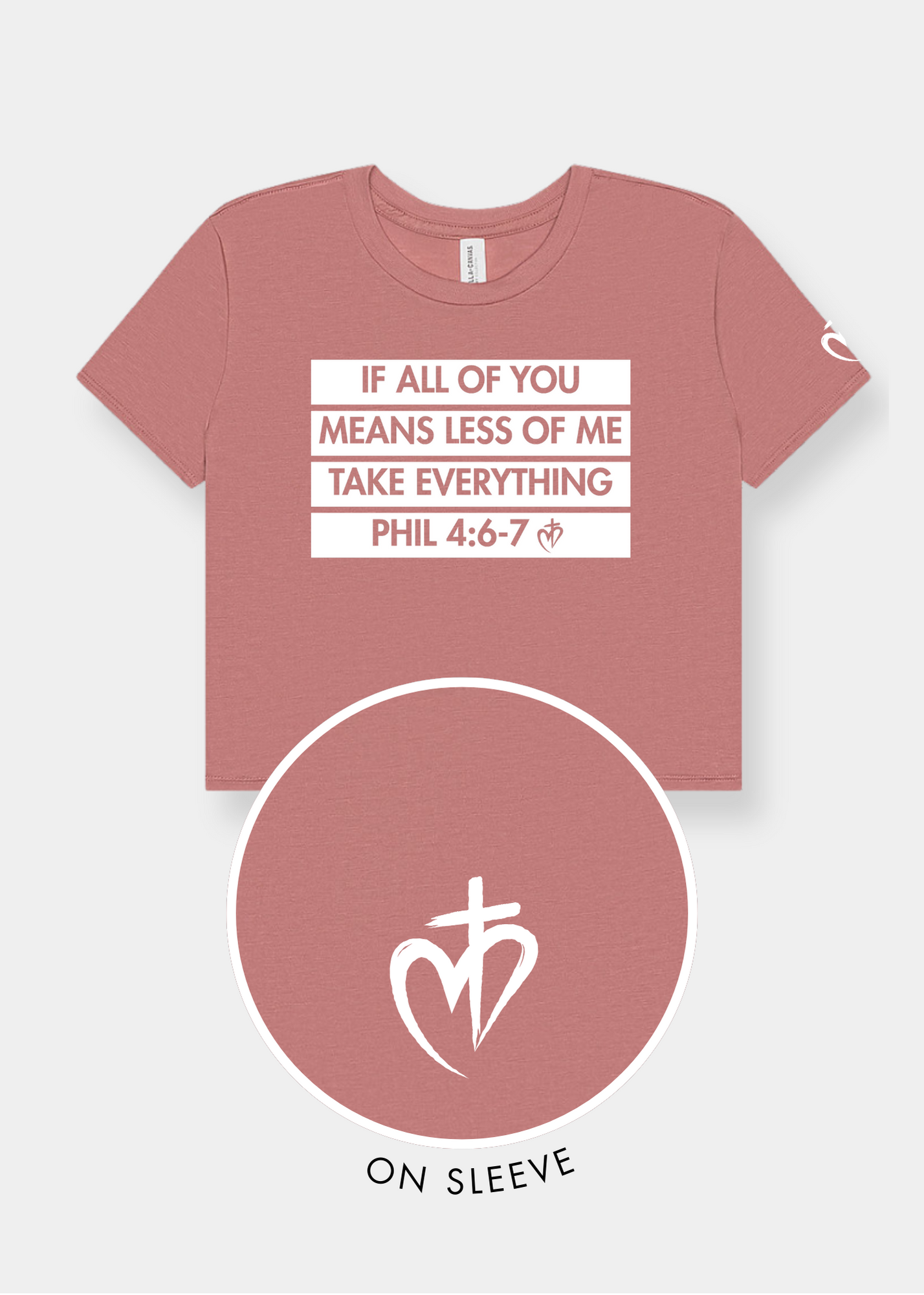 Women's Flowy Cropped Tee - FREEDOM