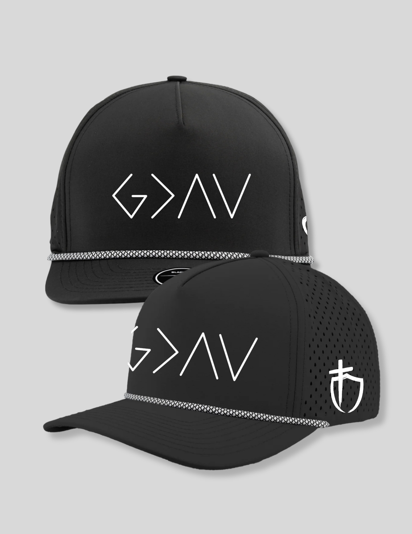 Zapped Headwear Blackhawk Hat with Cord