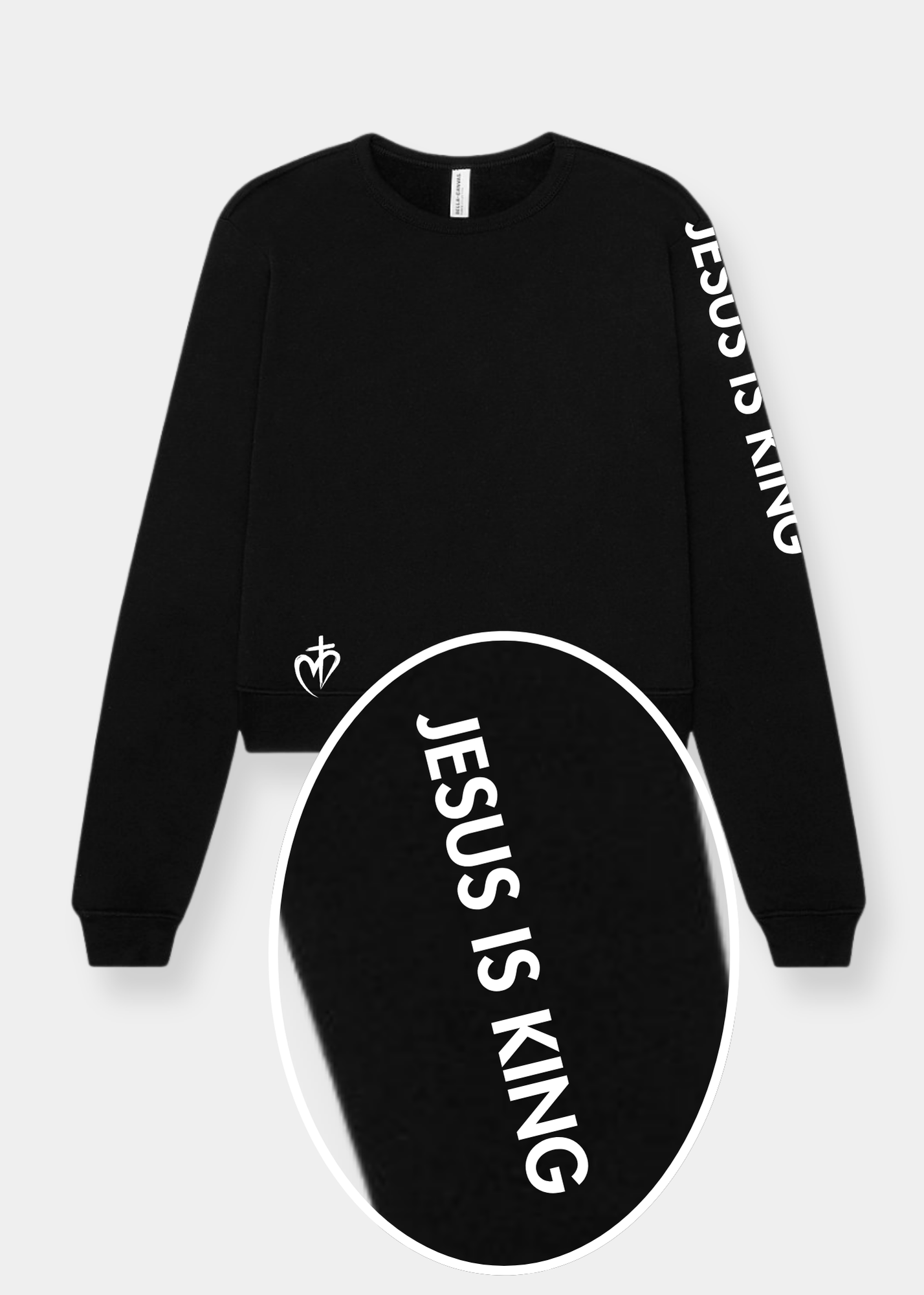 Women's Classic Crewneck Sweatshirt - Black