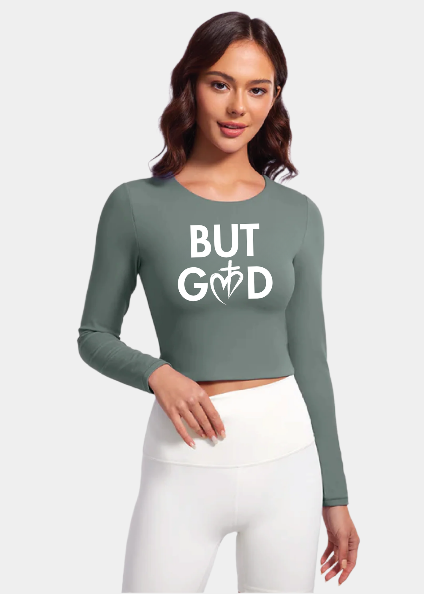 Butterluxe Double Lined Cropped Long Sleeves