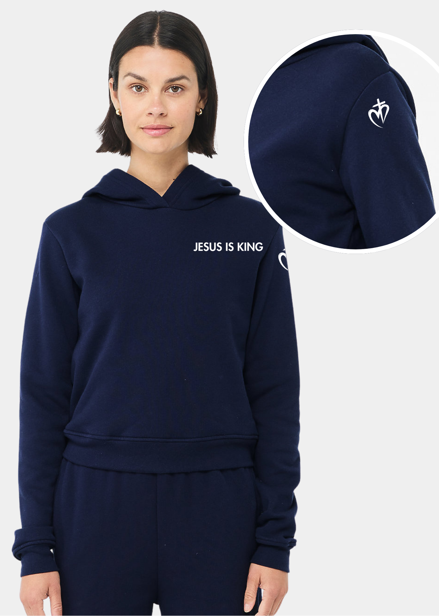 Women's Classic Pullover Hoodie - Navy