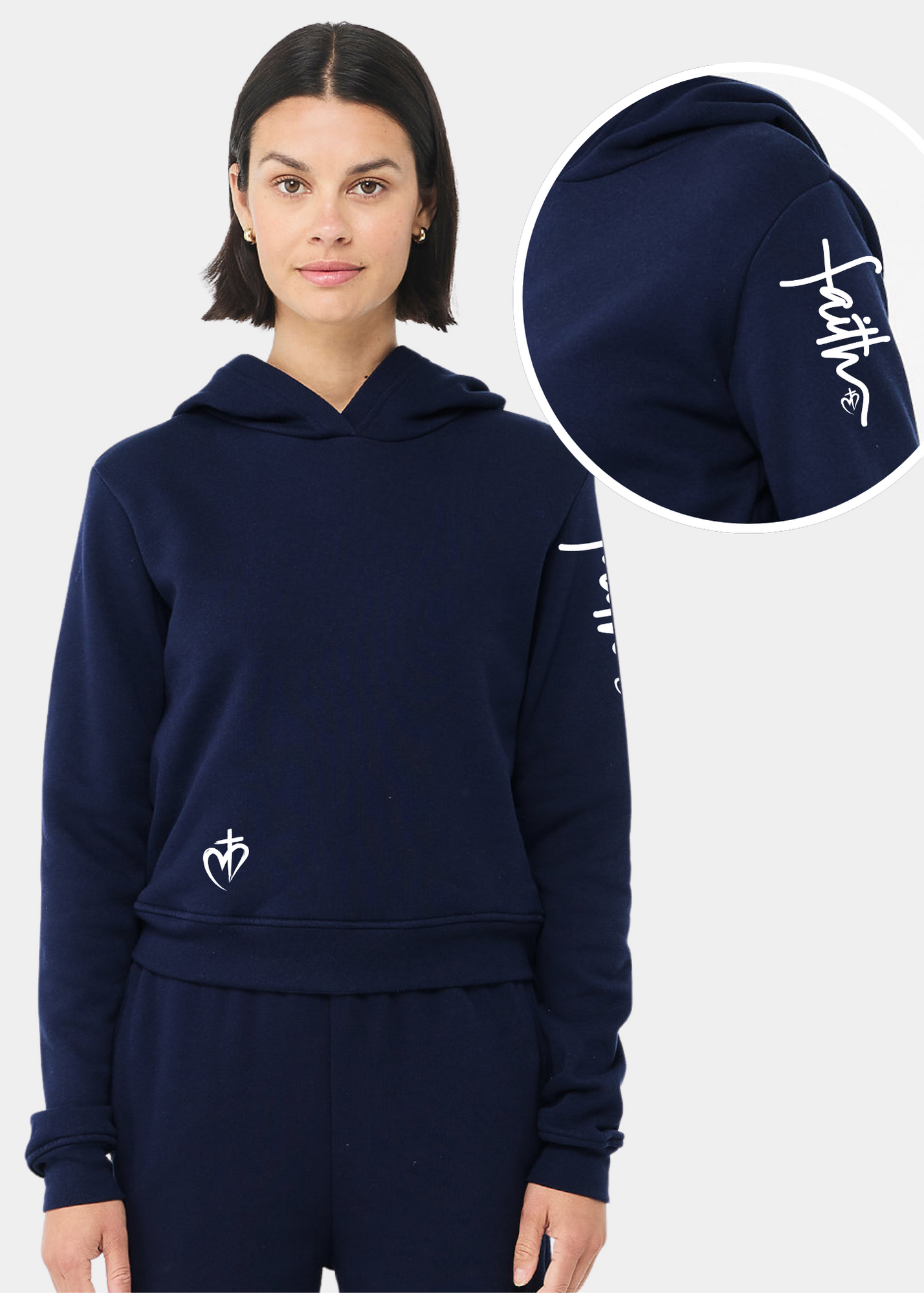 Women's Classic Pullover Hoodie - Navy