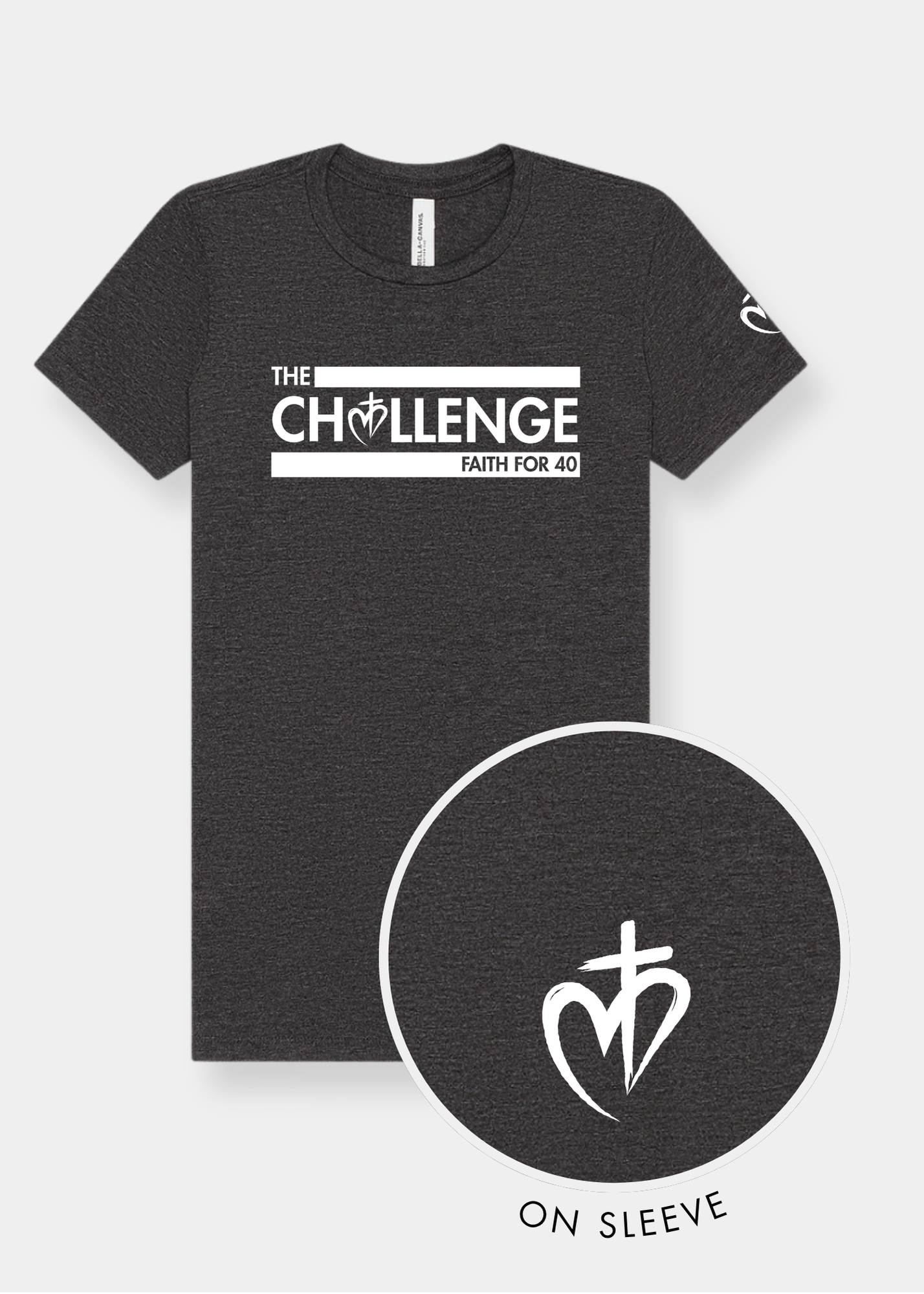 Women's Slim Fit Tee - FAITH FOR 40 CHALLENGE