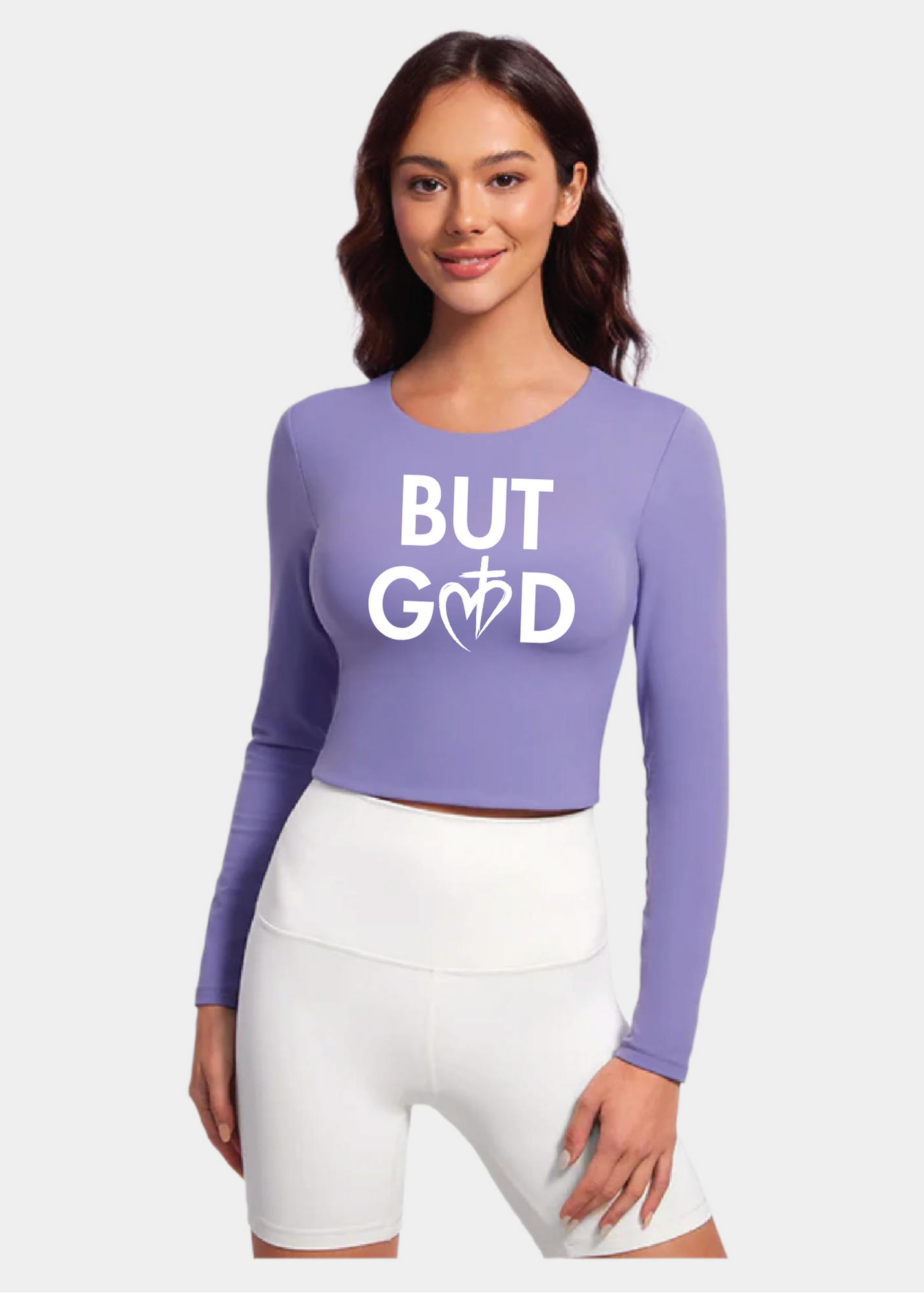 Butterluxe Double Lined Cropped Long Sleeves