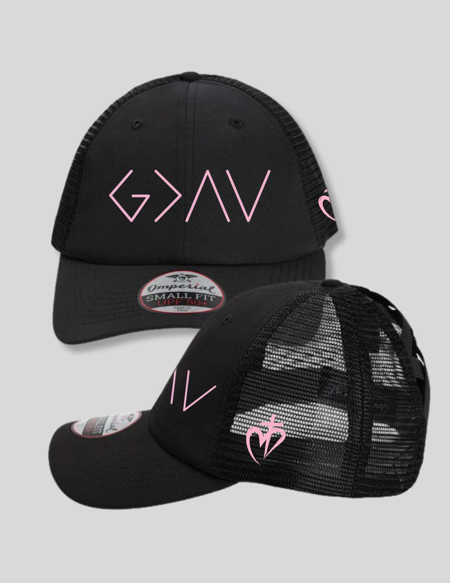 Imperial Hinsen Mesh Back Ponytail Female Cap