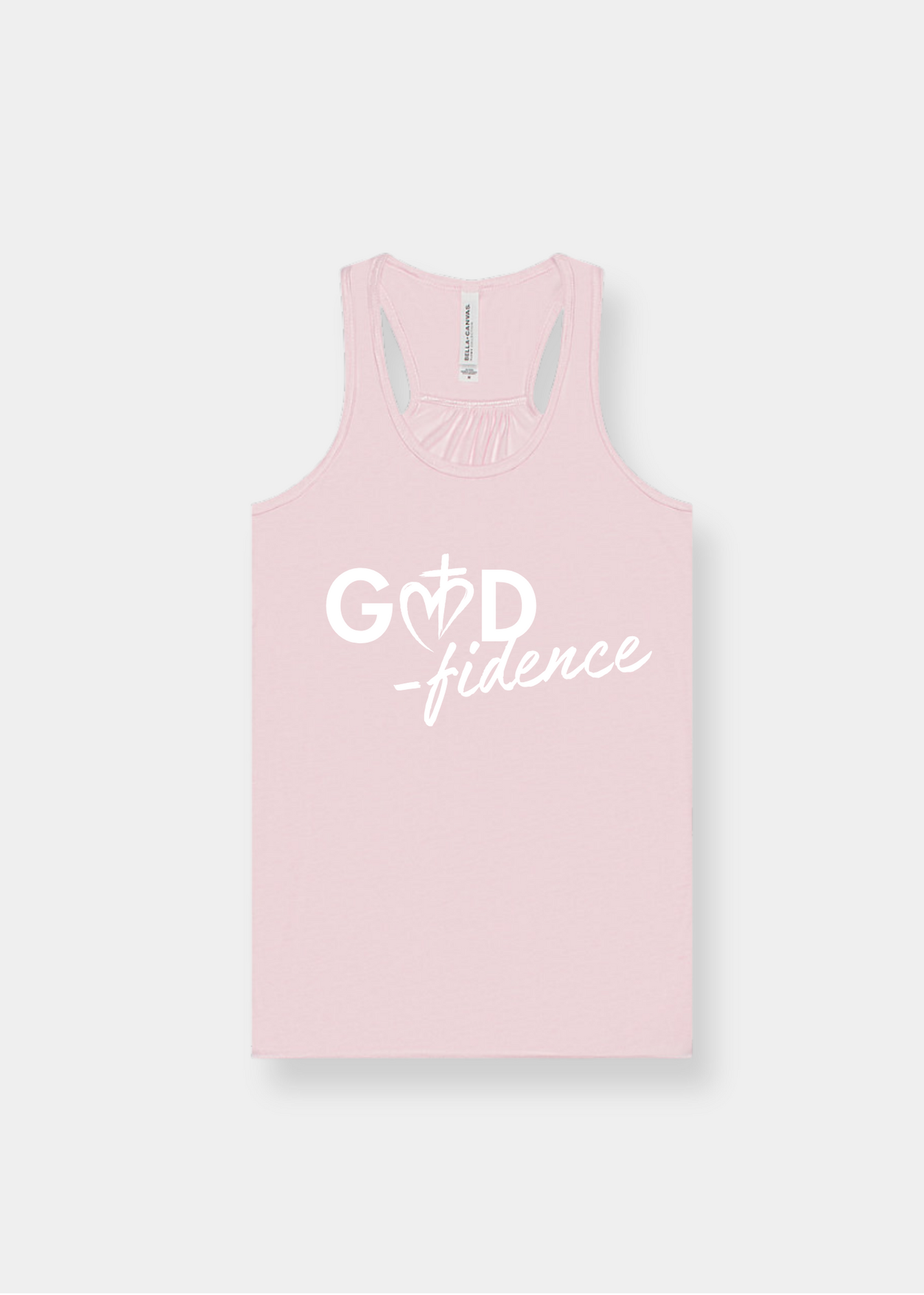 Women's Flowy Racerback Tank - Soft Pink