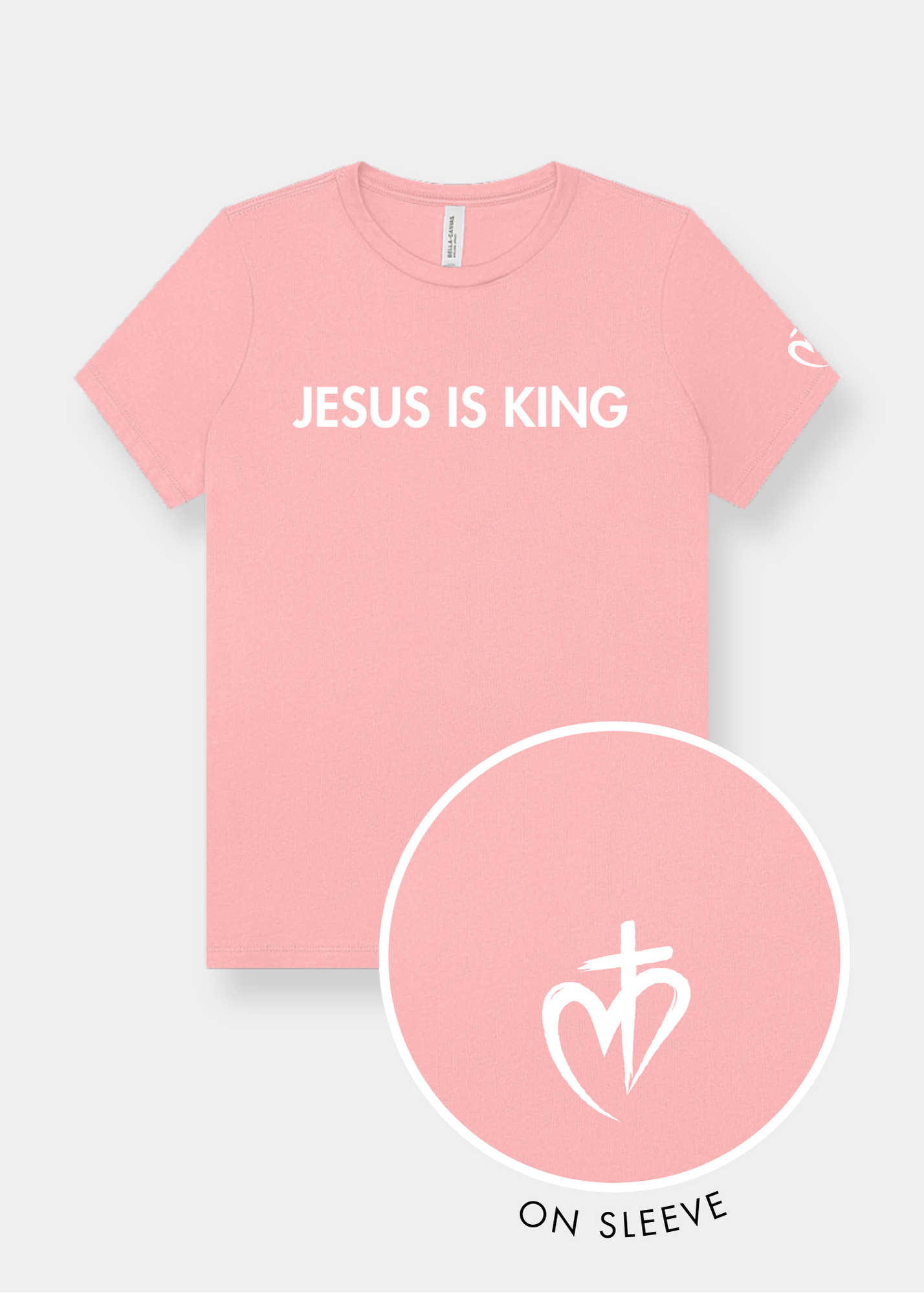 Women's Relaxed Jersey Short Sleeve Tee - Pink