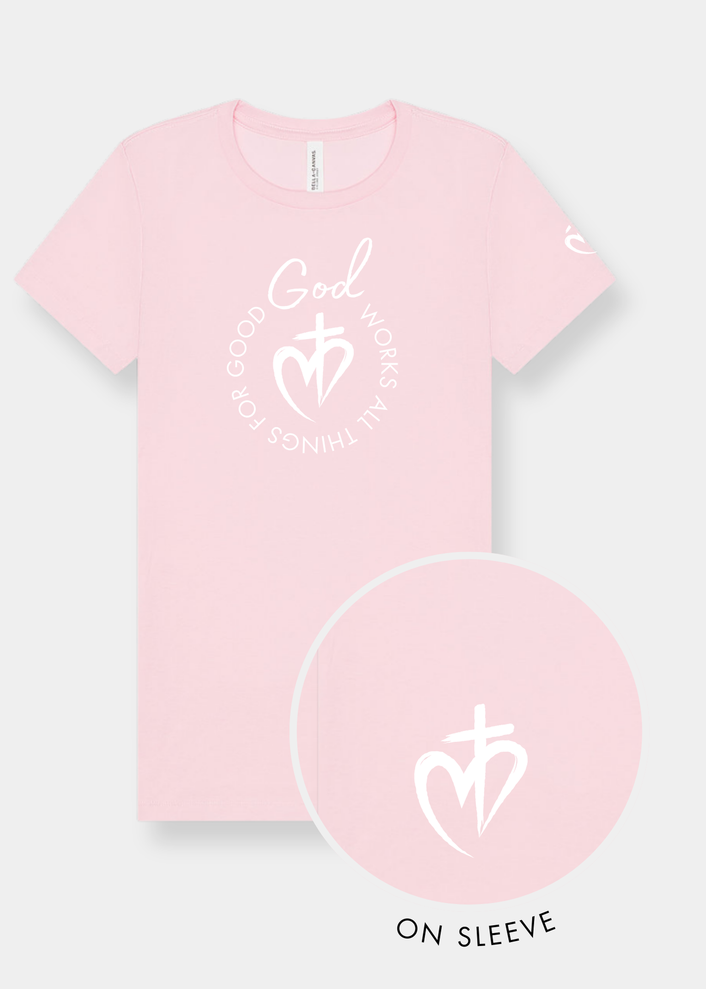 Women's Slim Fit Tee - Pink