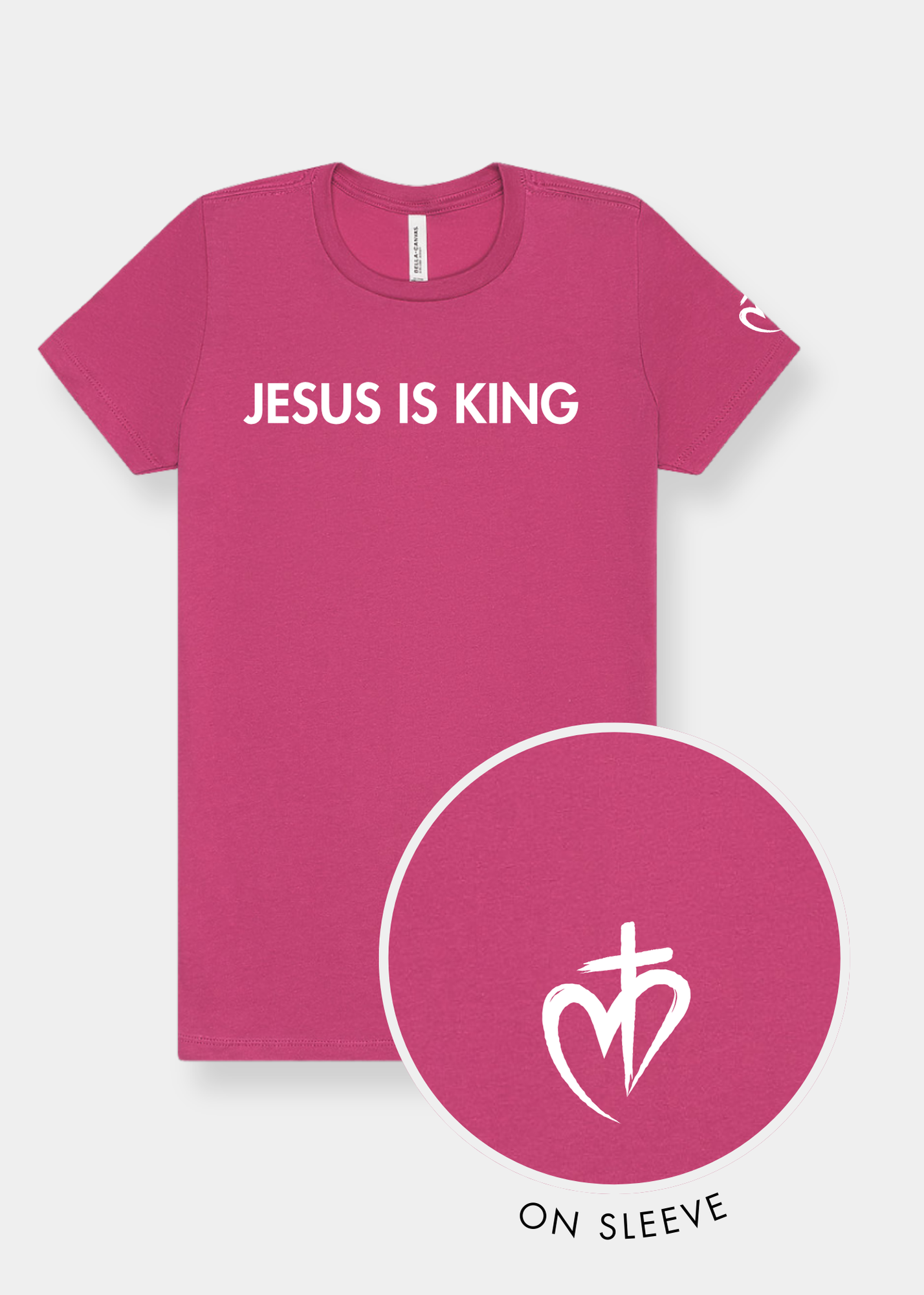 Women's Slim Fit Tee - Berry