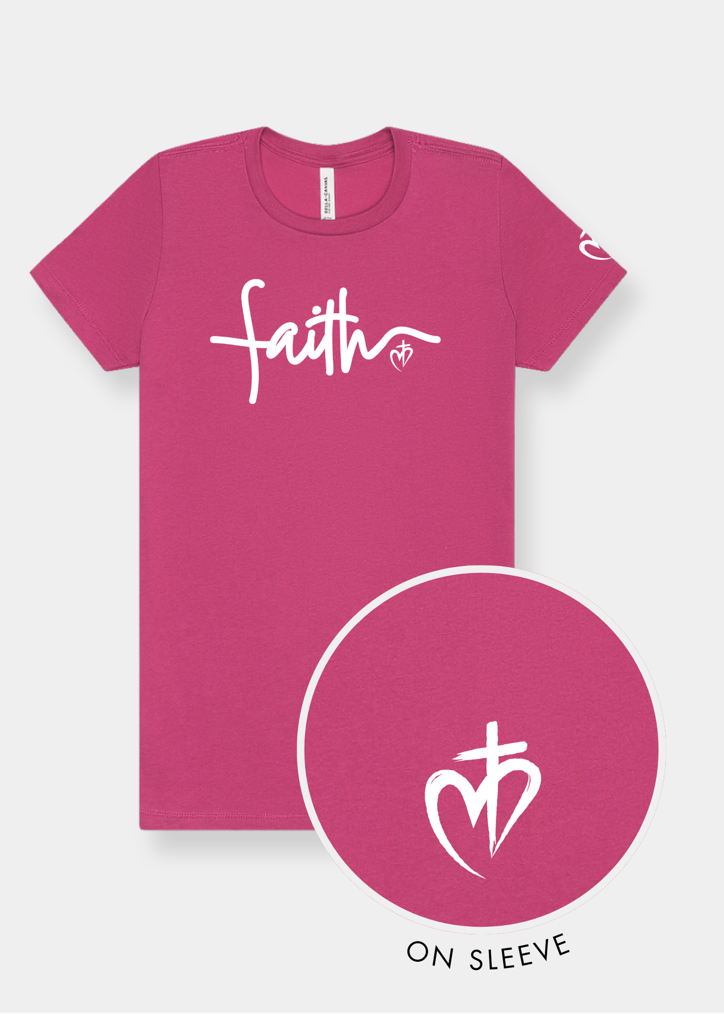 Women's Slim Fit Tee - Berry