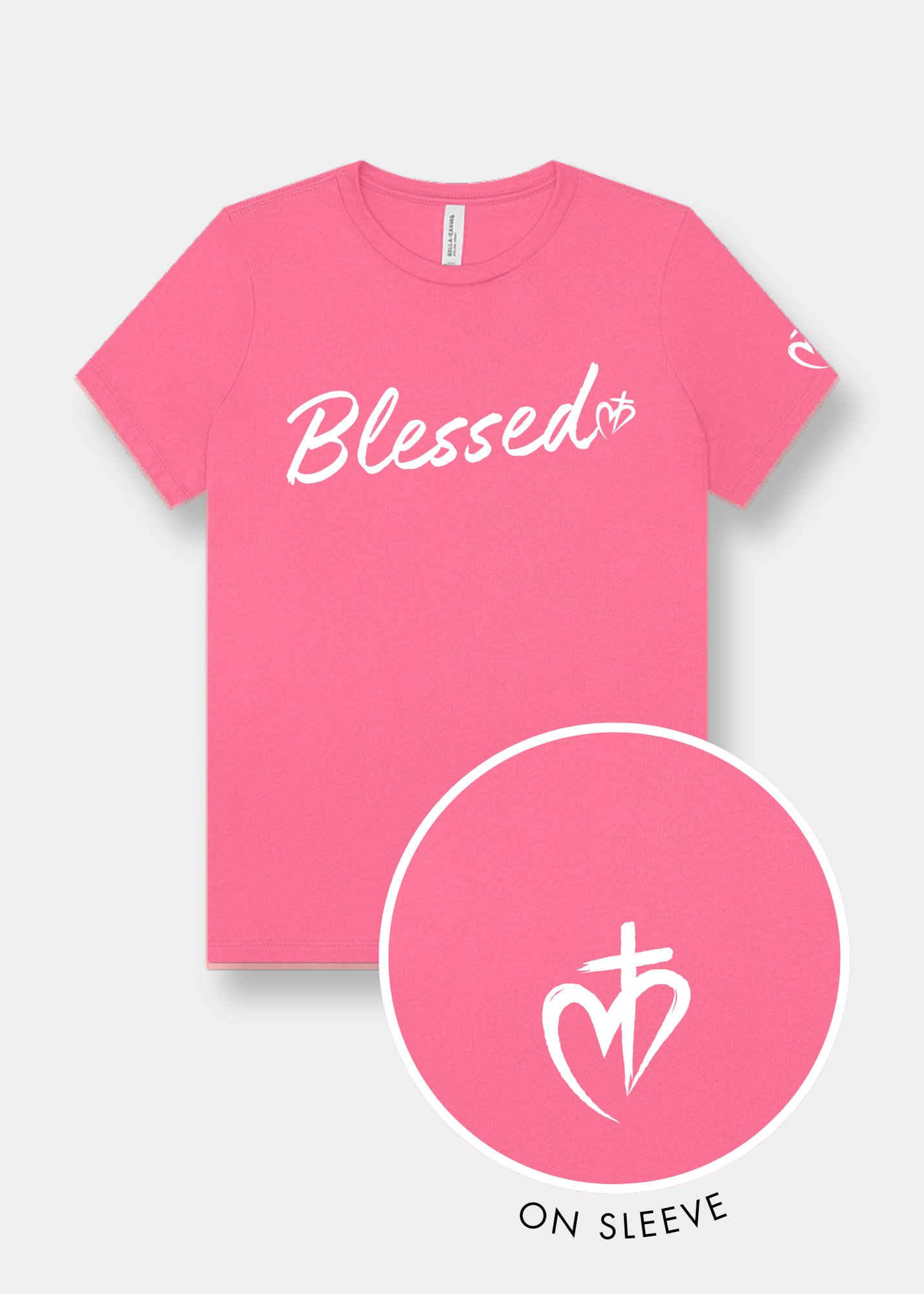 Women's Relaxed Jersey Short Sleeve Tee - Charity Pink