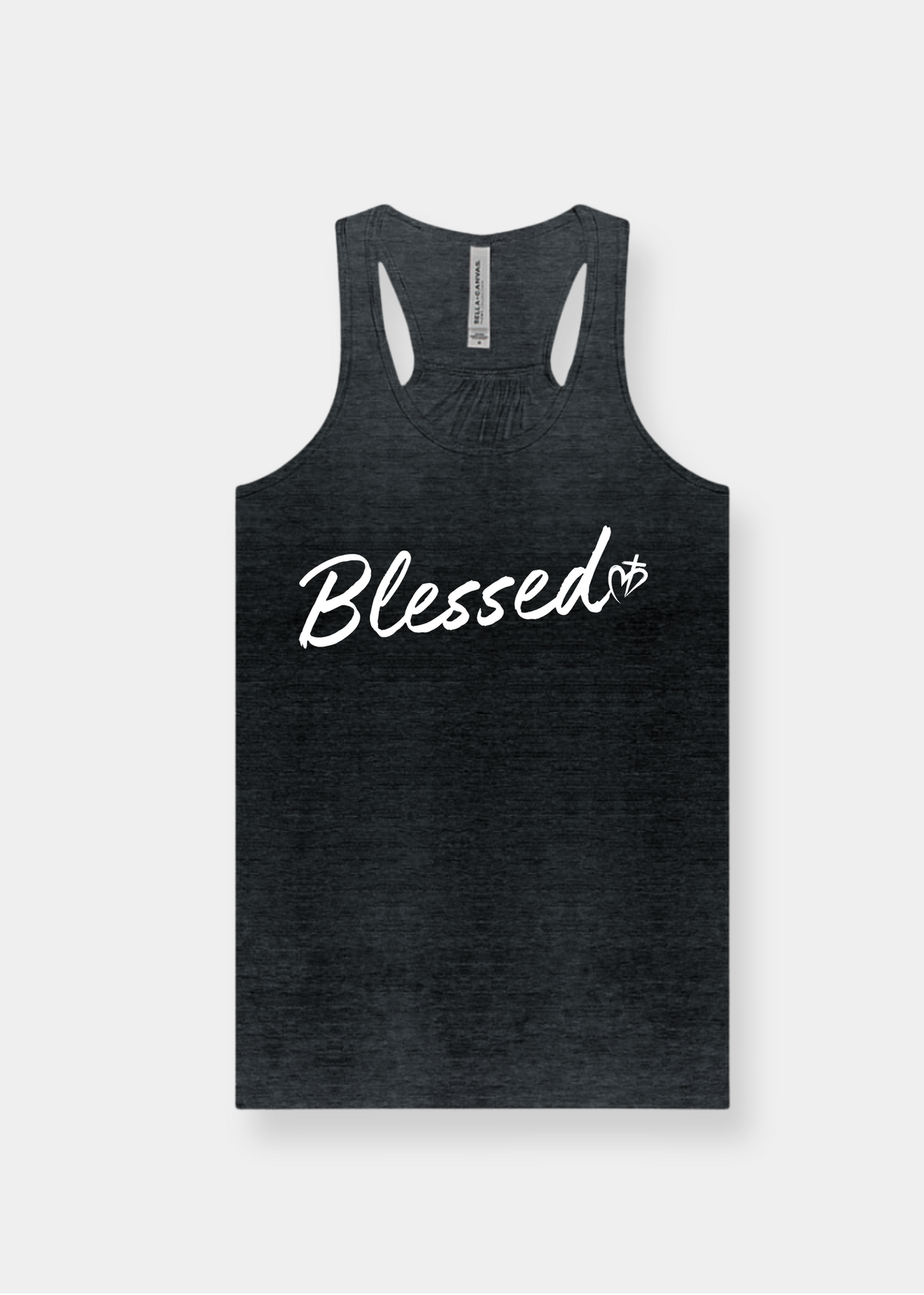 Women's Flowy Racerback Tank - Gray