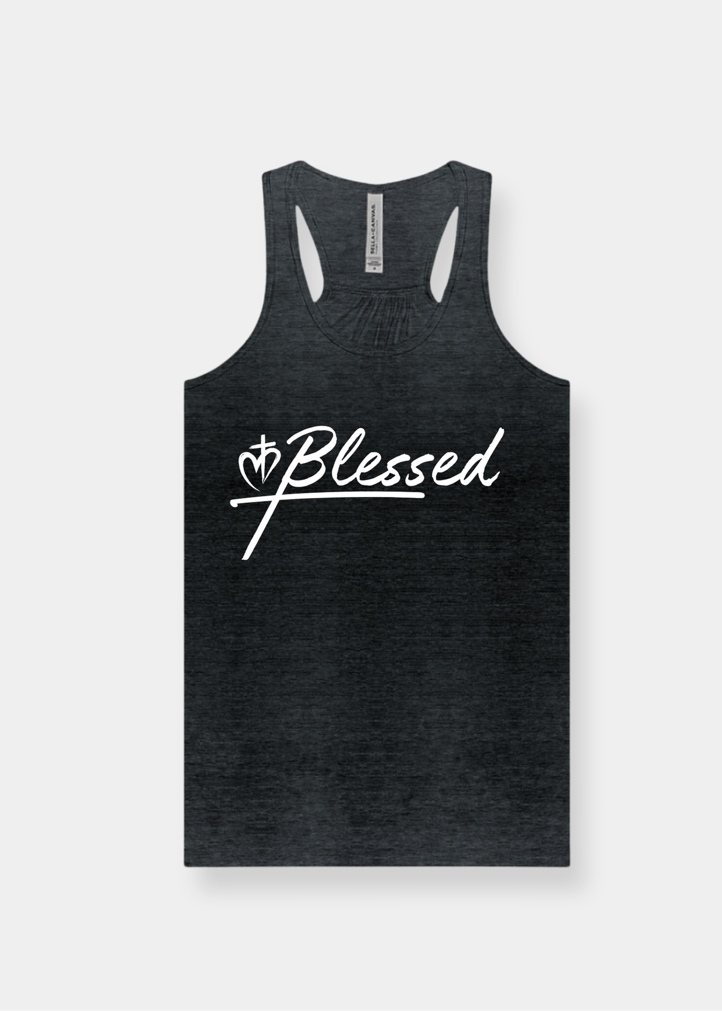 Women's Flowy Racerback Tank - Gray