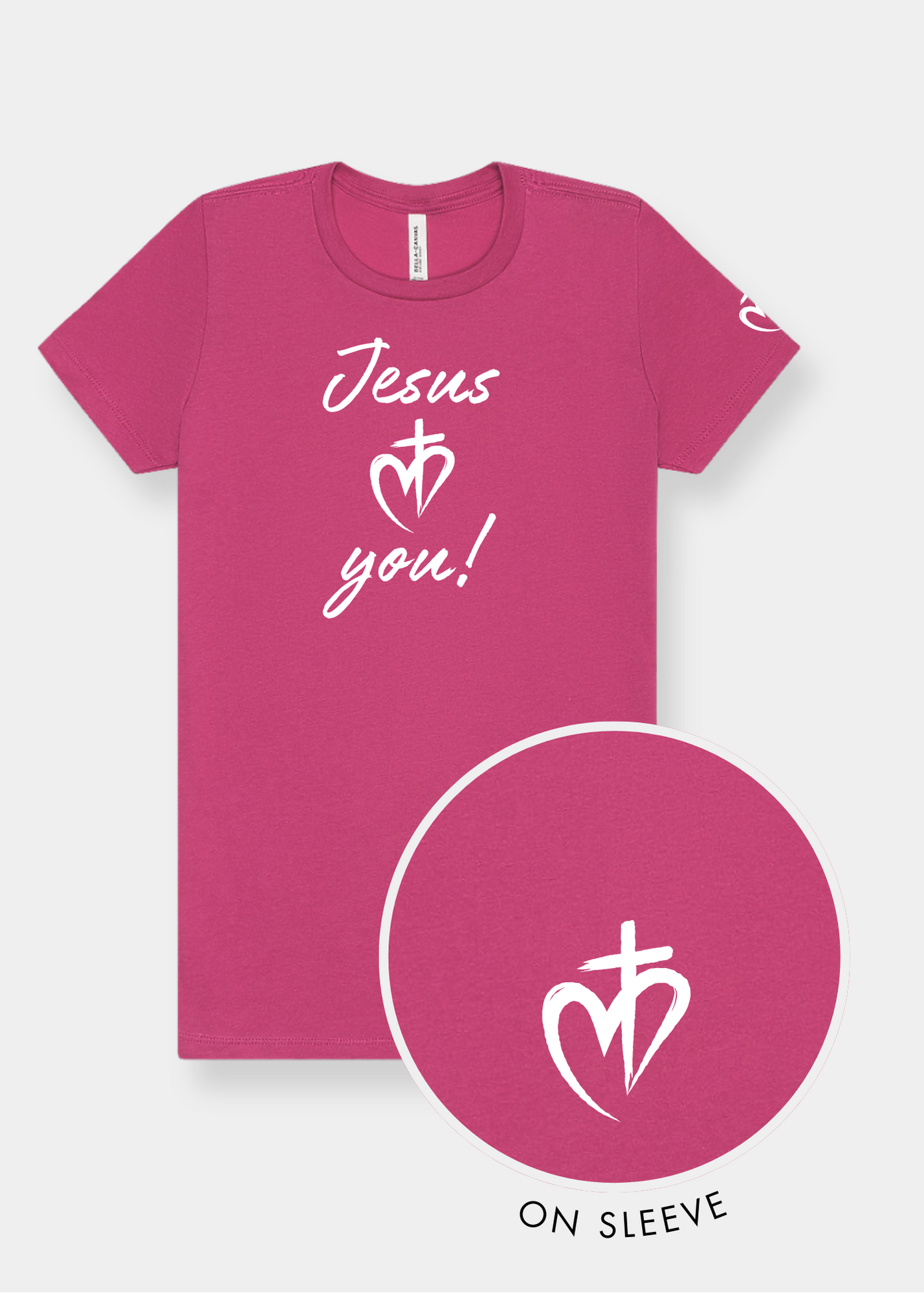 Women's Slim Fit Tee - Berry
