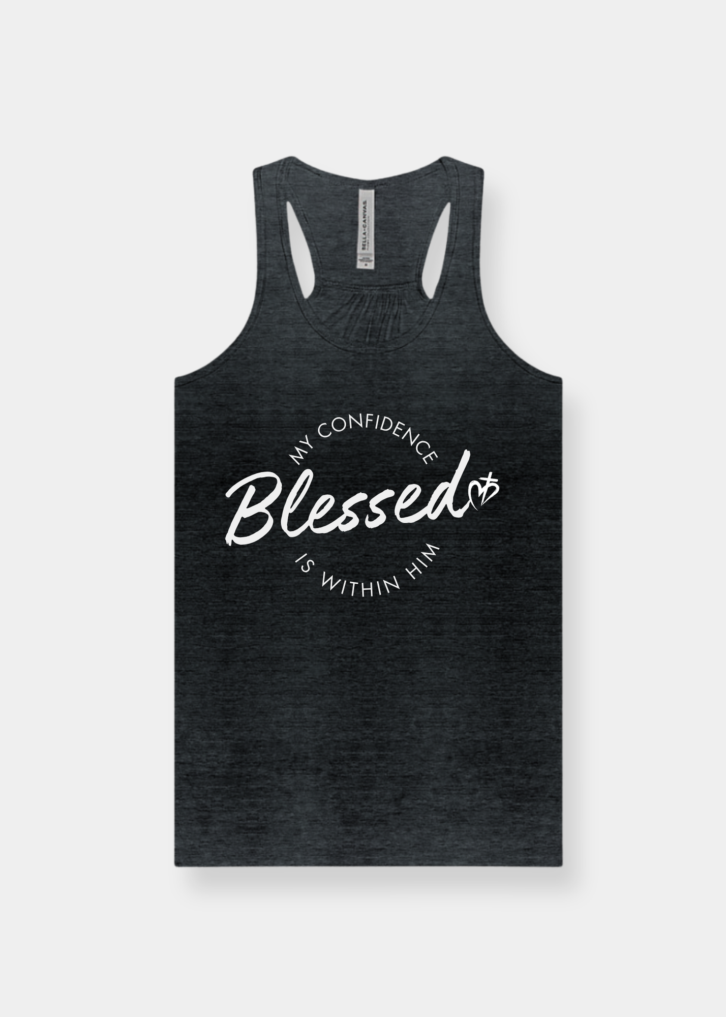 Women's Flowy Racerback Tank - Gray