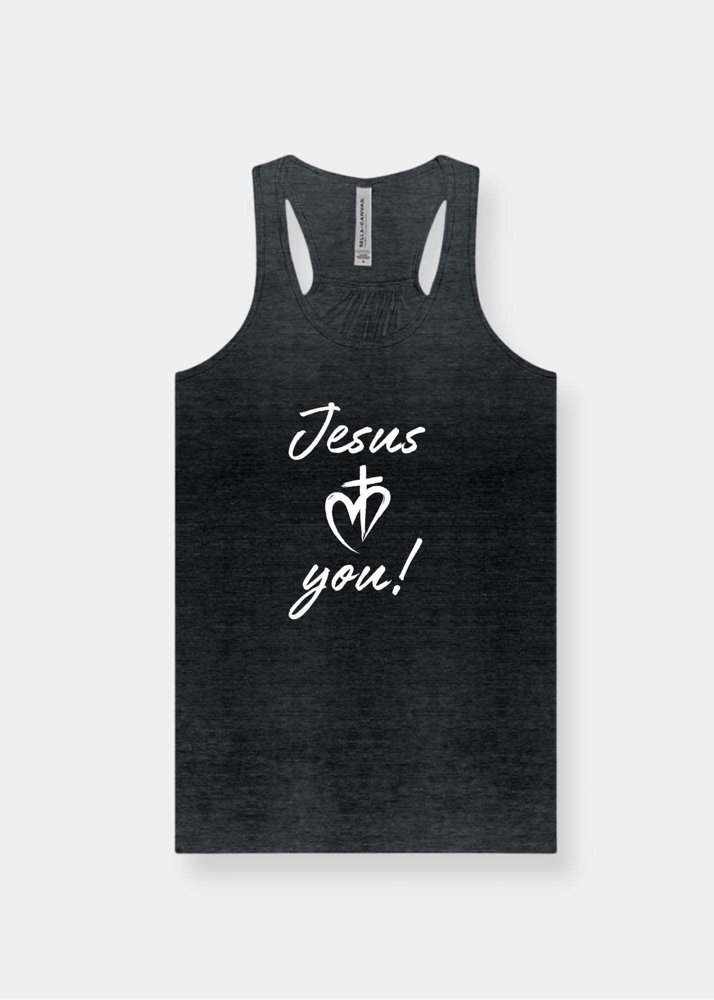 Women's Flowy Racerback Tank - Gray