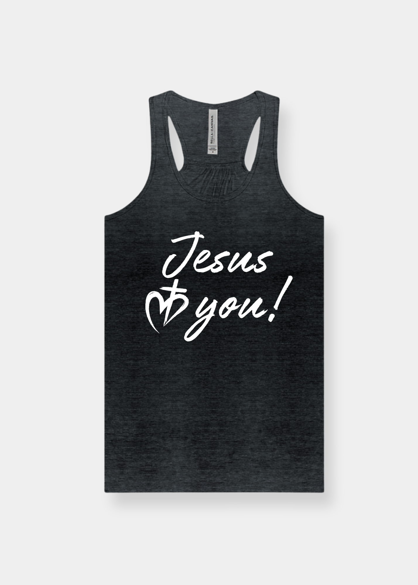 Women's Flowy Racerback Tank - Gray