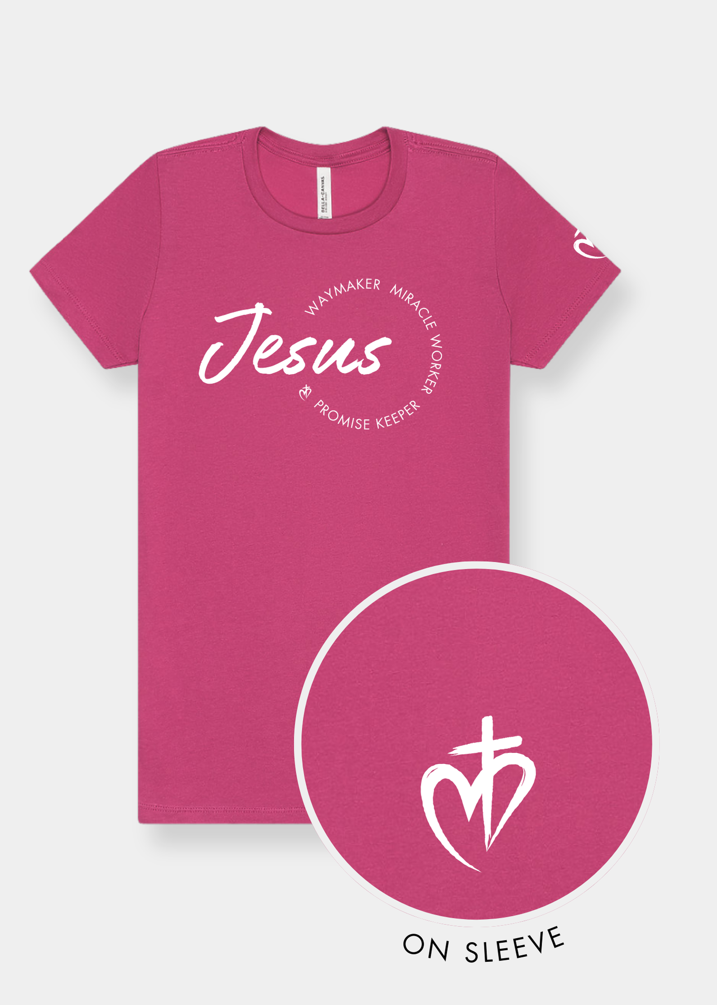 Women's Slim Fit Tee - Berry