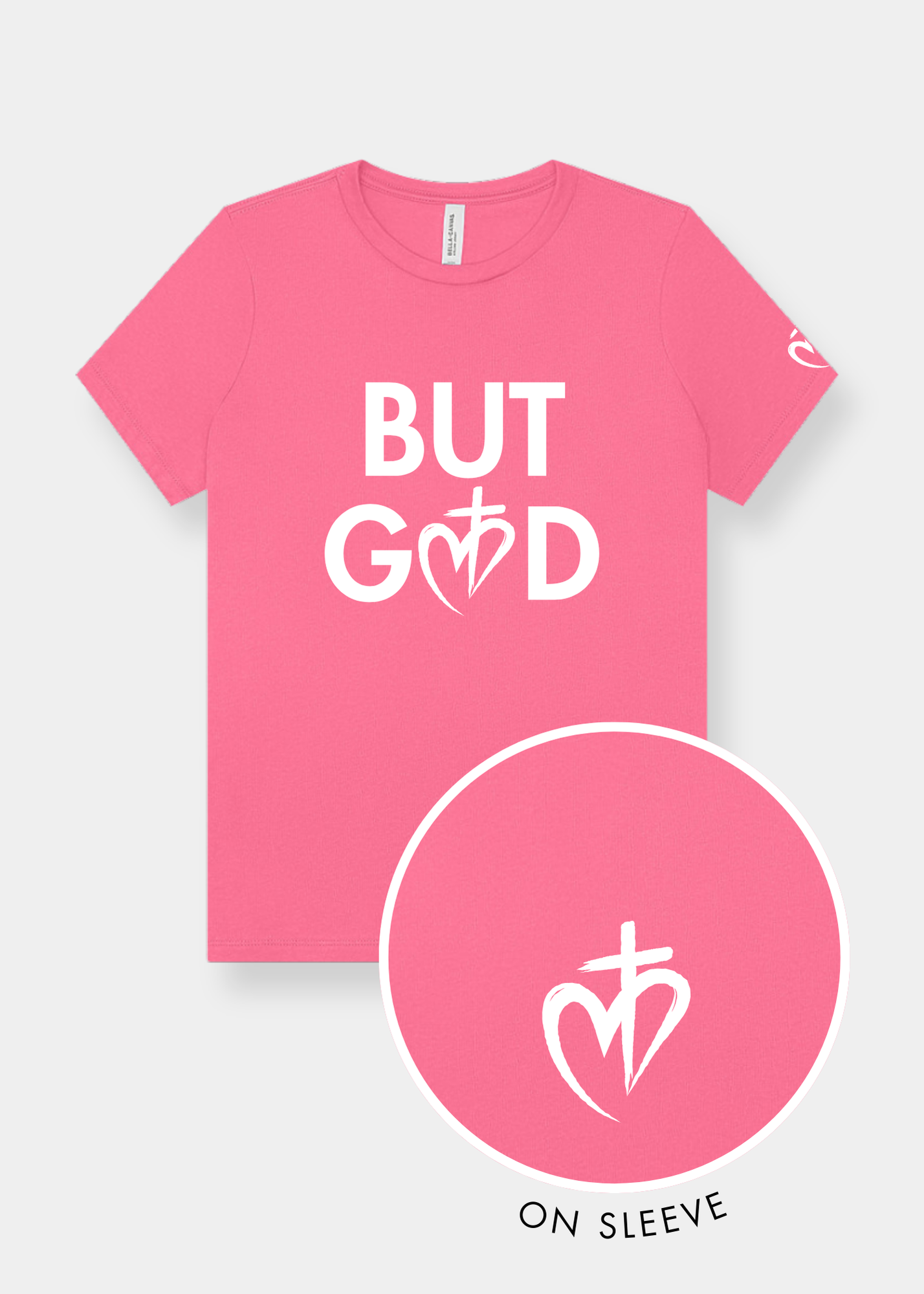 Women's Relaxed Jersey Short Sleeve Tee - Charity Pink