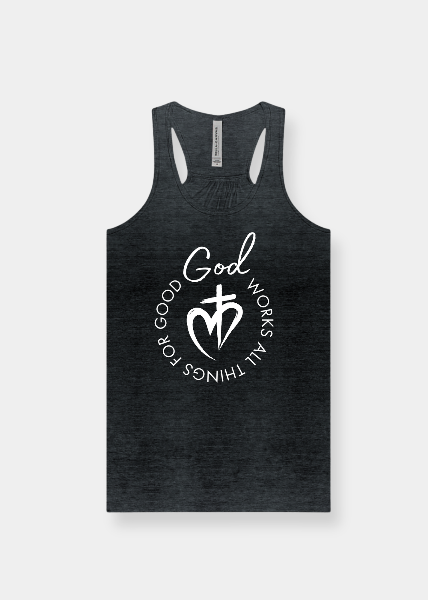 Women's Flowy Racerback Tank - Gray