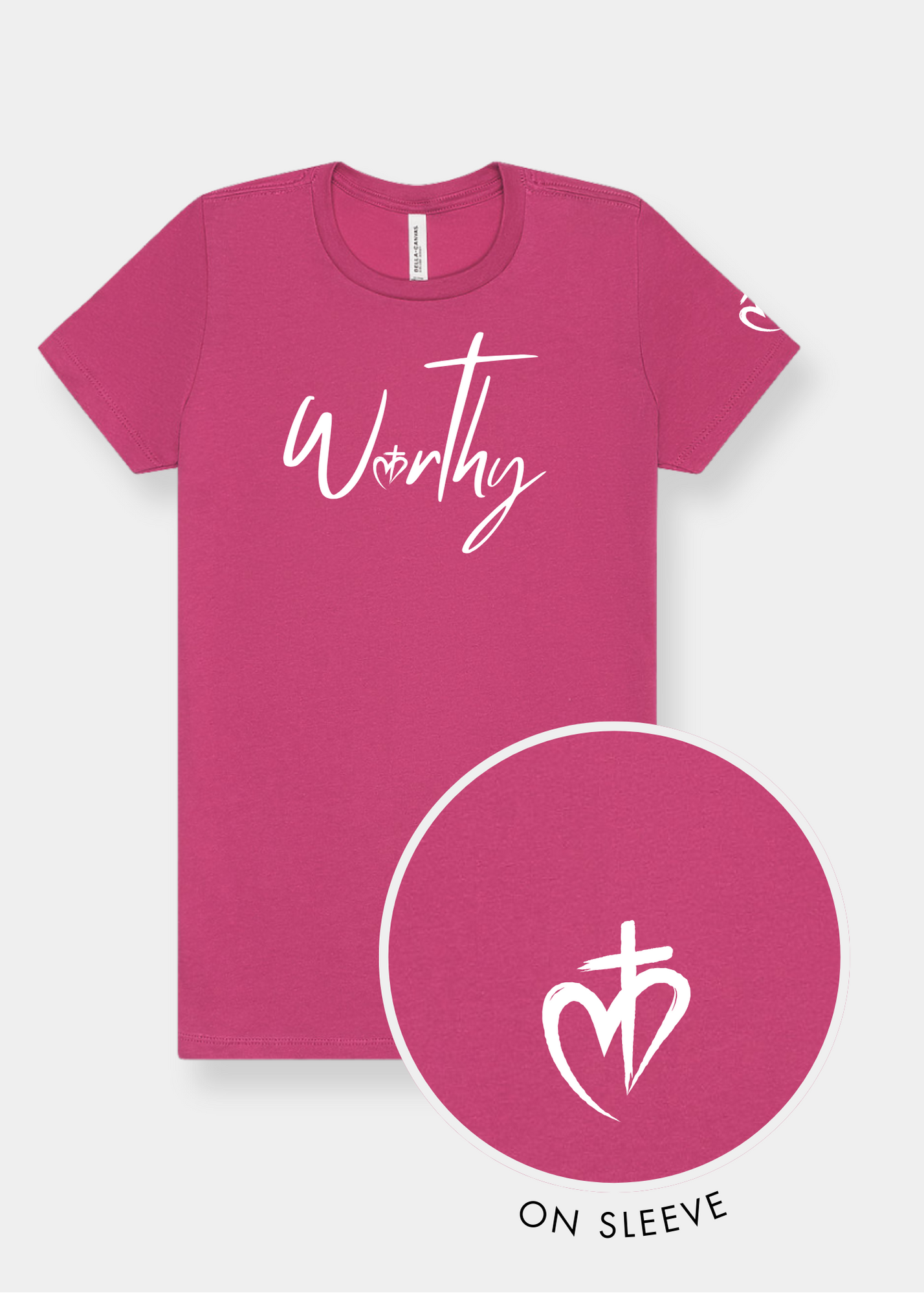Women's Slim Fit Tee - Berry