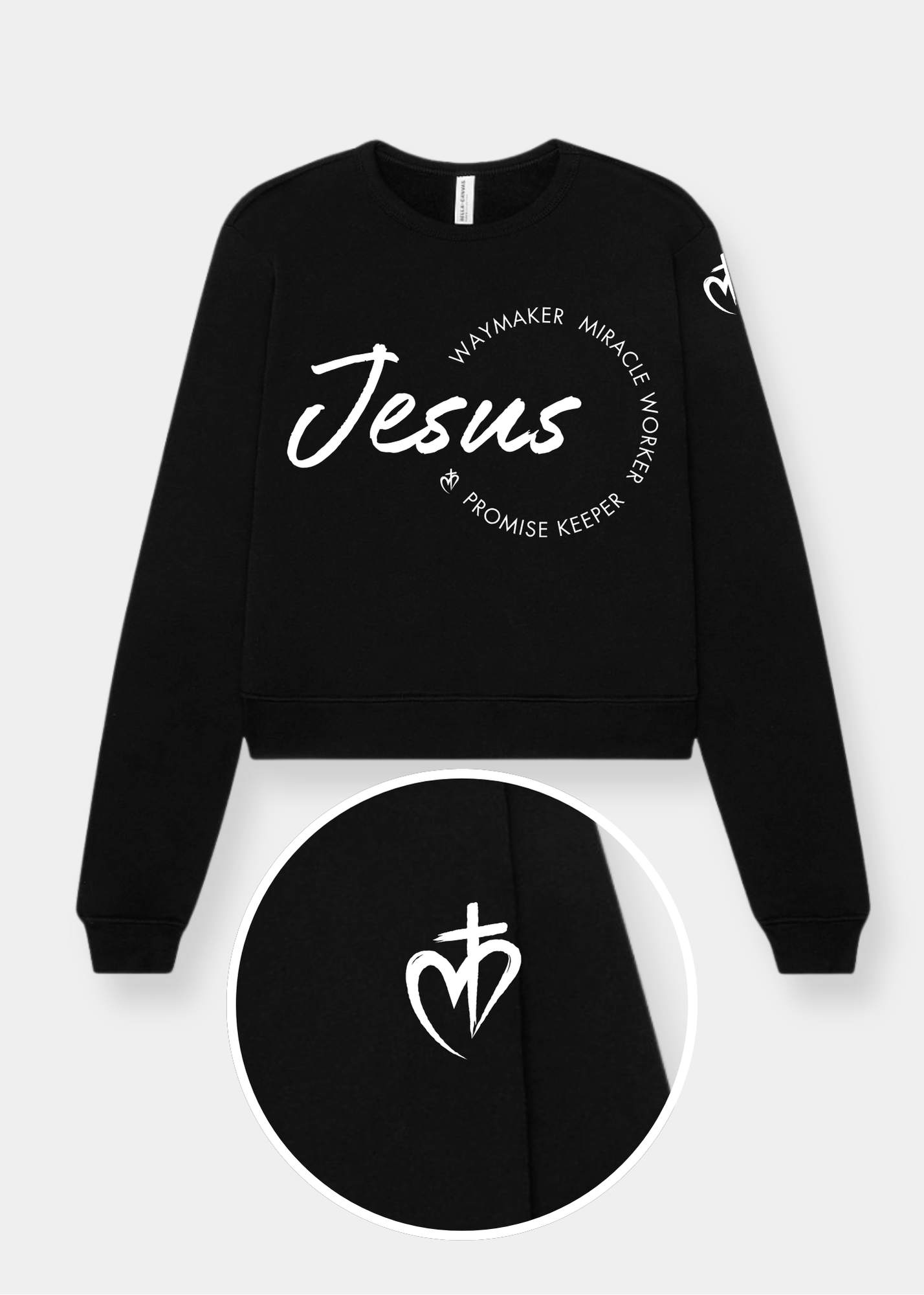 Women's Classic Crewneck Sweatshirt - Black