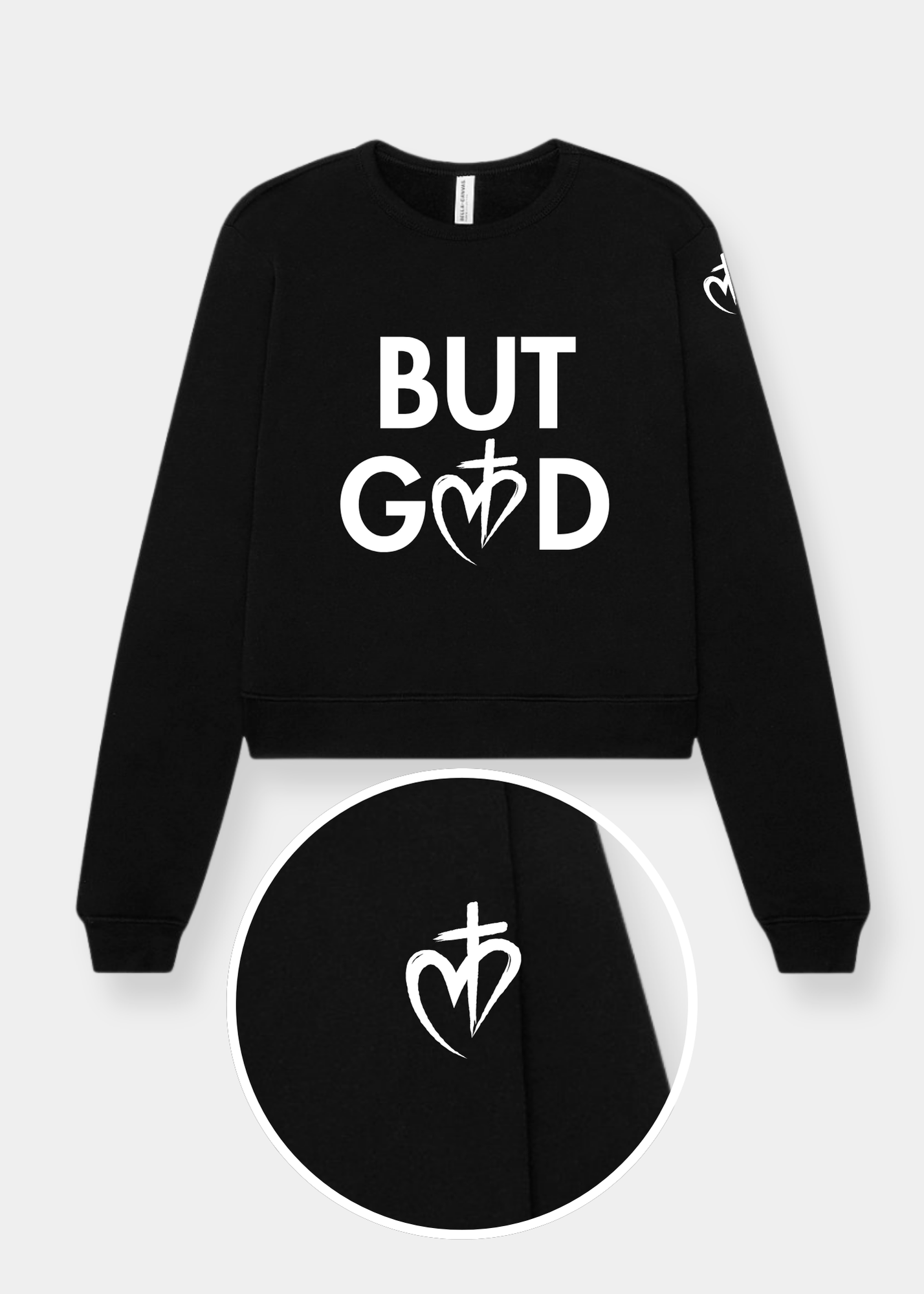 Women's Classic Crewneck Sweatshirt - Black