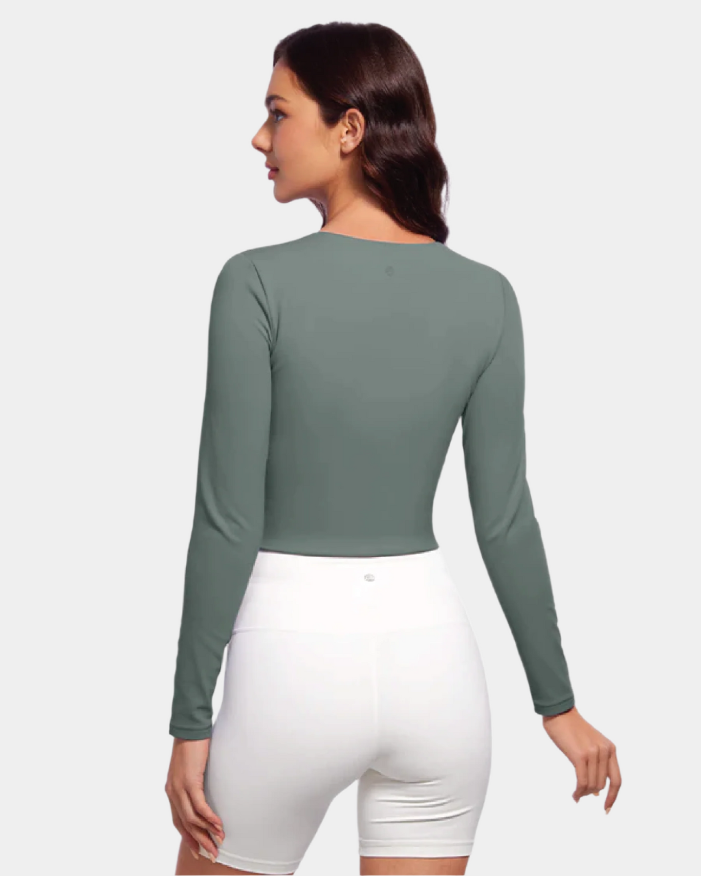 Butterluxe Double Lined Cropped Long Sleeves