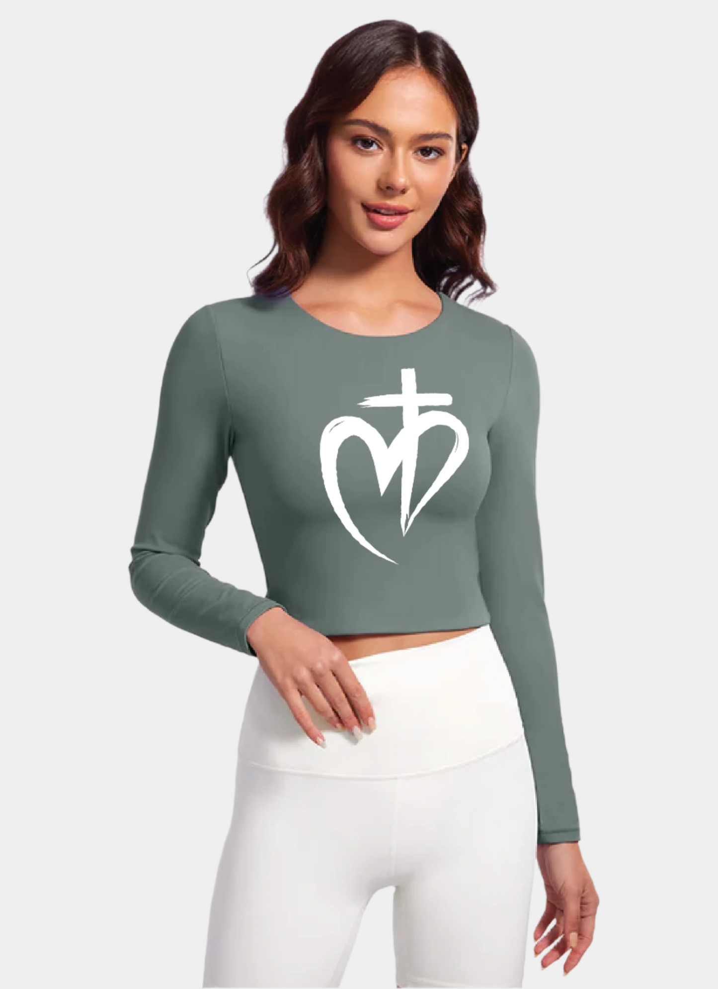Butterluxe Double Lined Cropped Long Sleeves