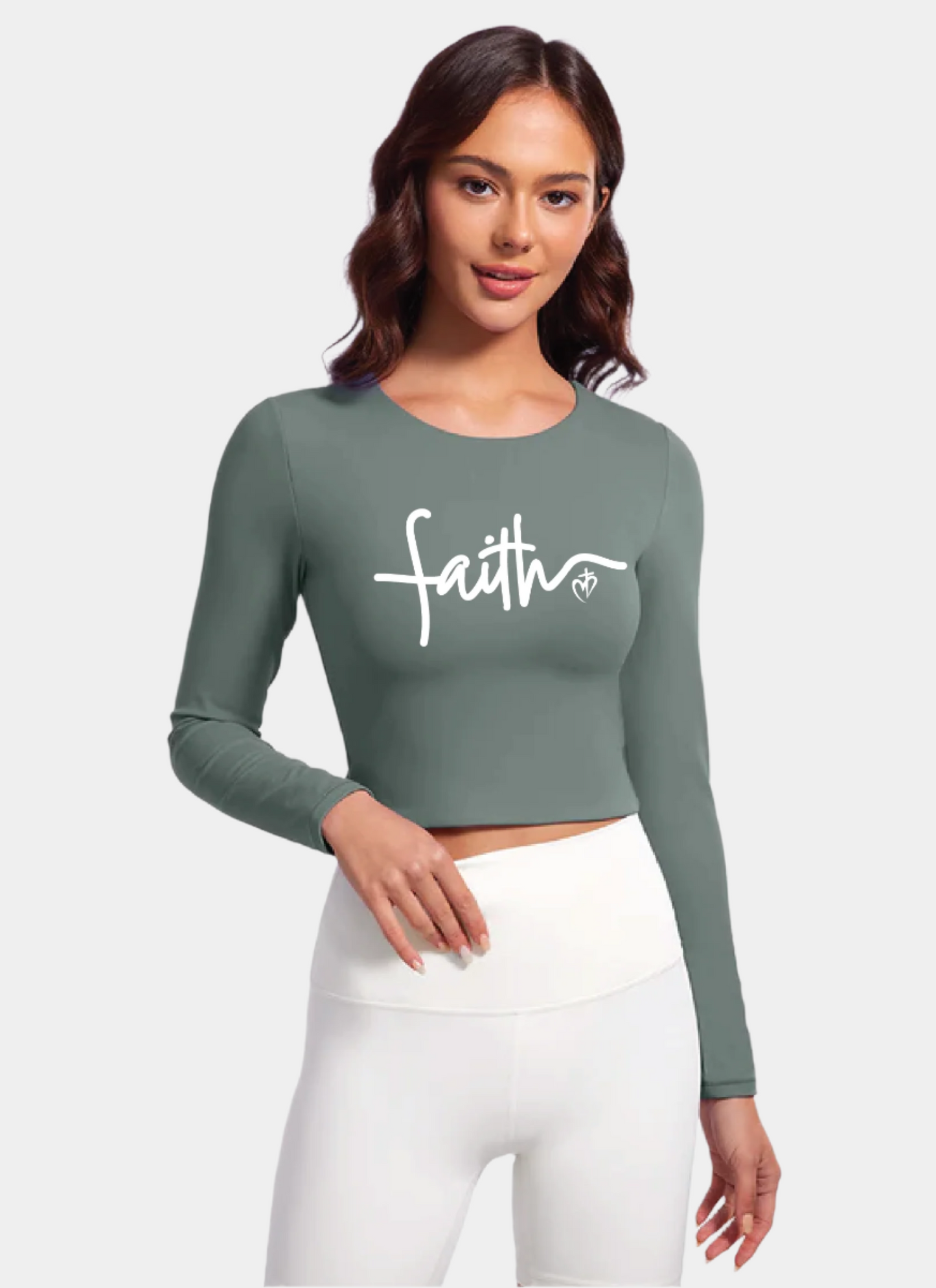 Butterluxe Double Lined Cropped Long Sleeves