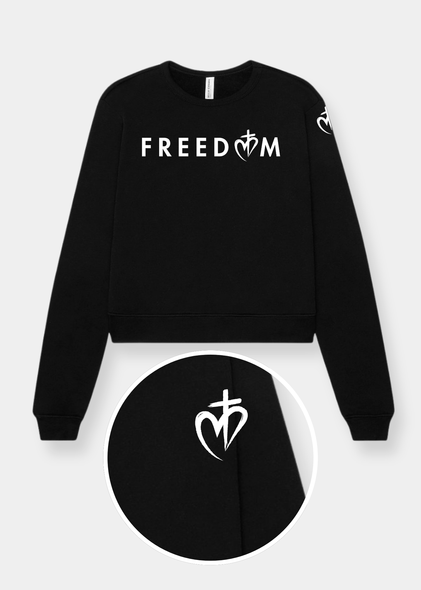 Women's Classic Crewneck Sweatshirt - FREEDOM