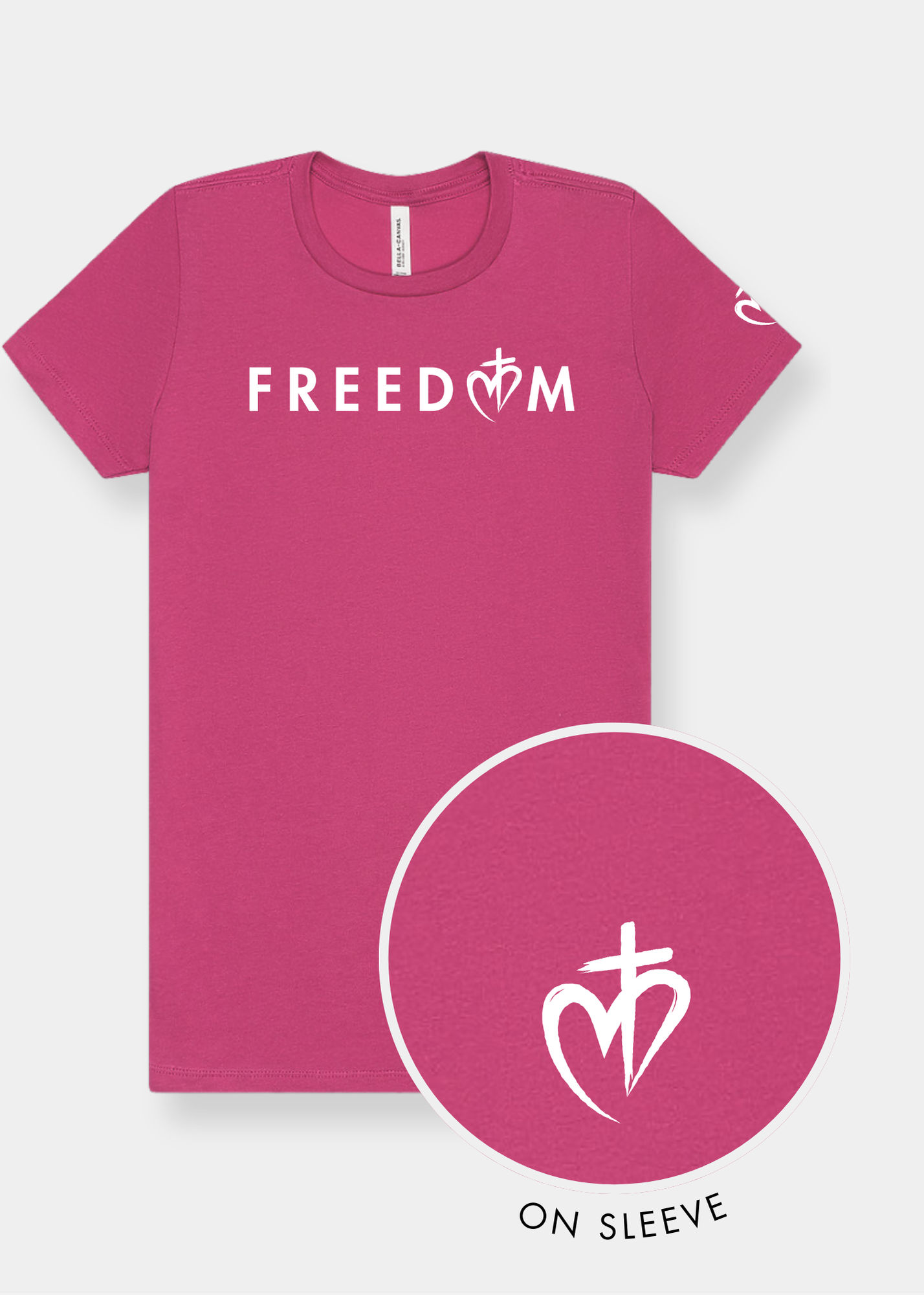 Women's Slim Fit Tee - FREEDOM