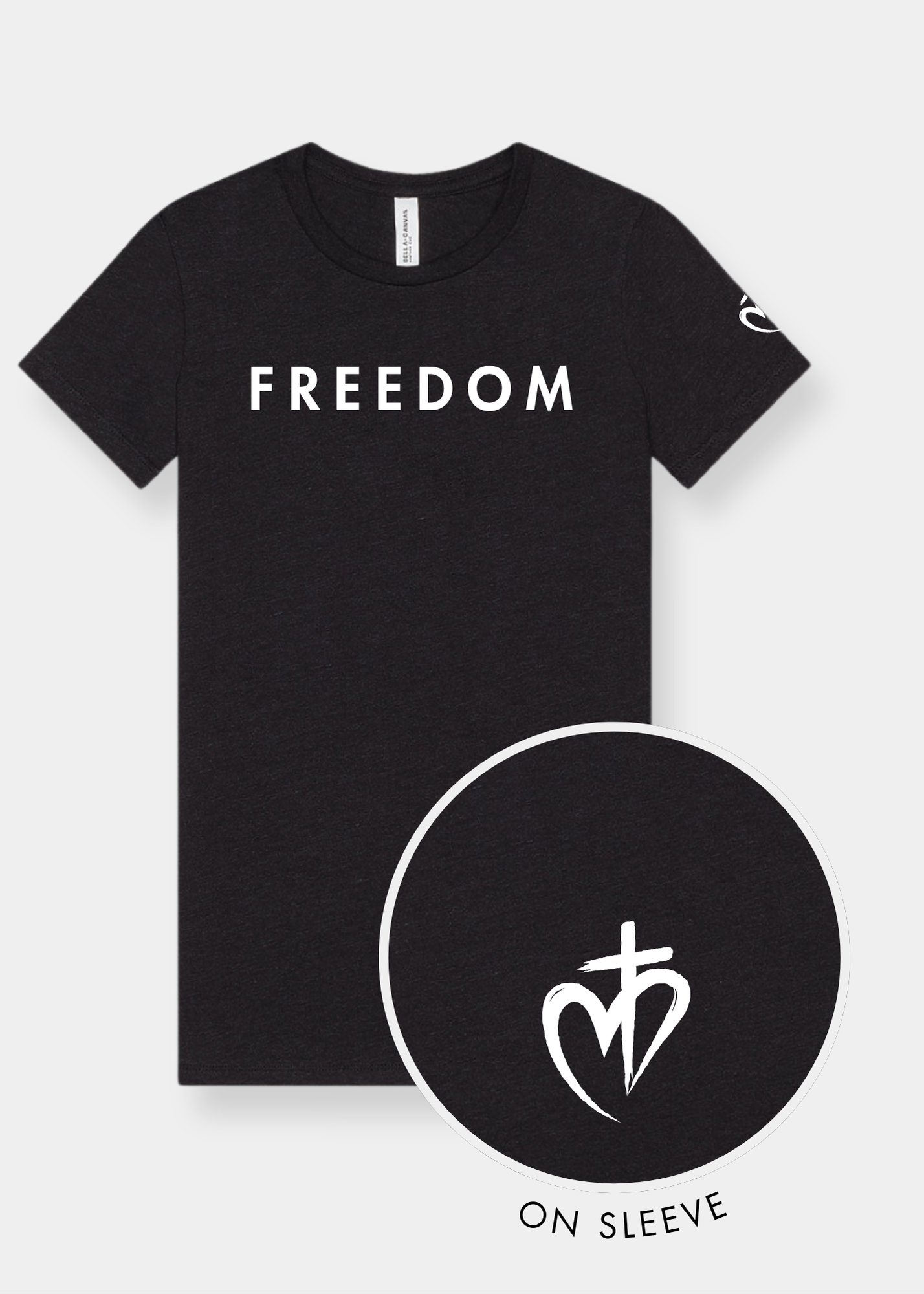 Women's Slim Fit Tee - FREEDOM