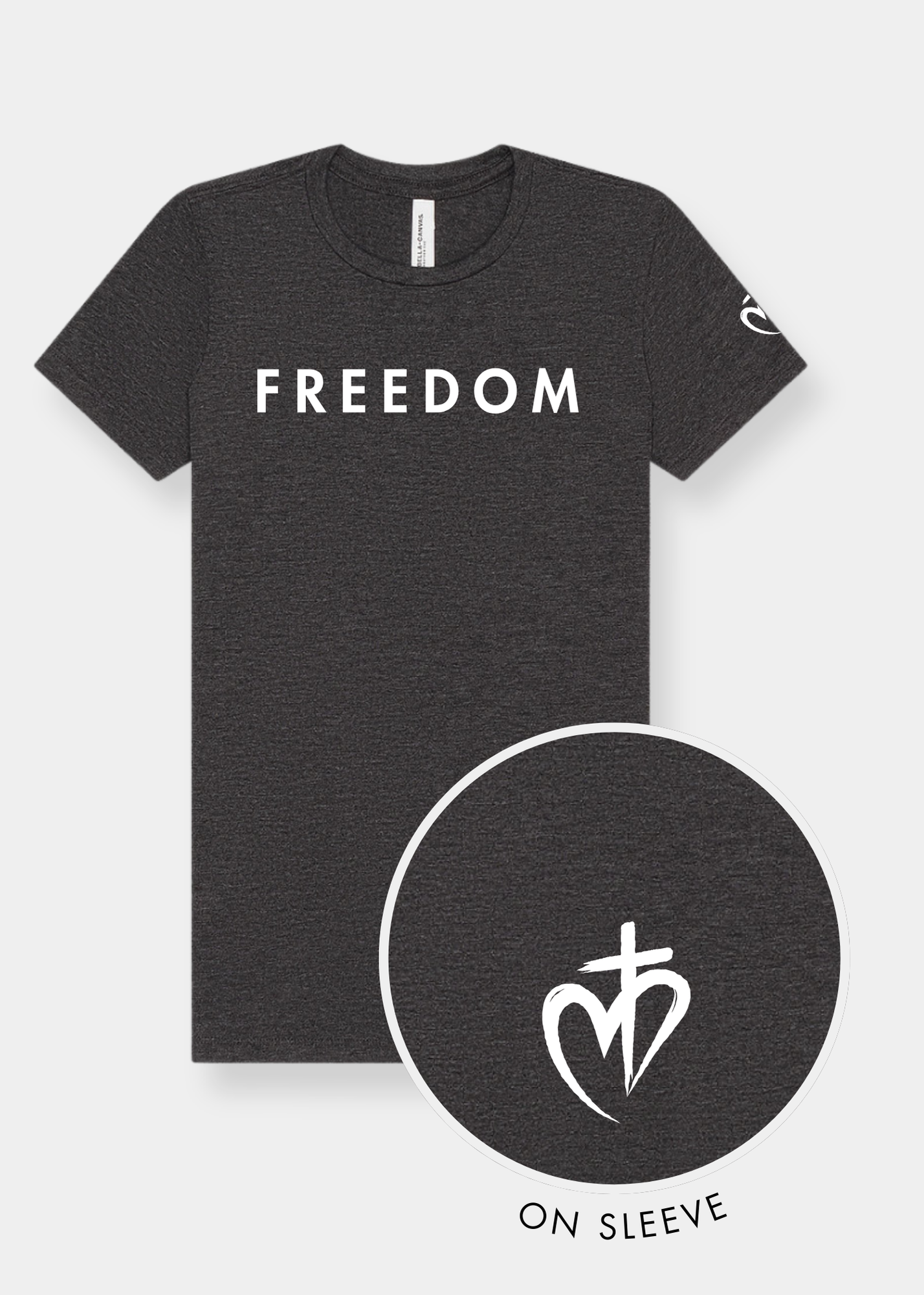 Women's Slim Fit Tee - FREEDOM
