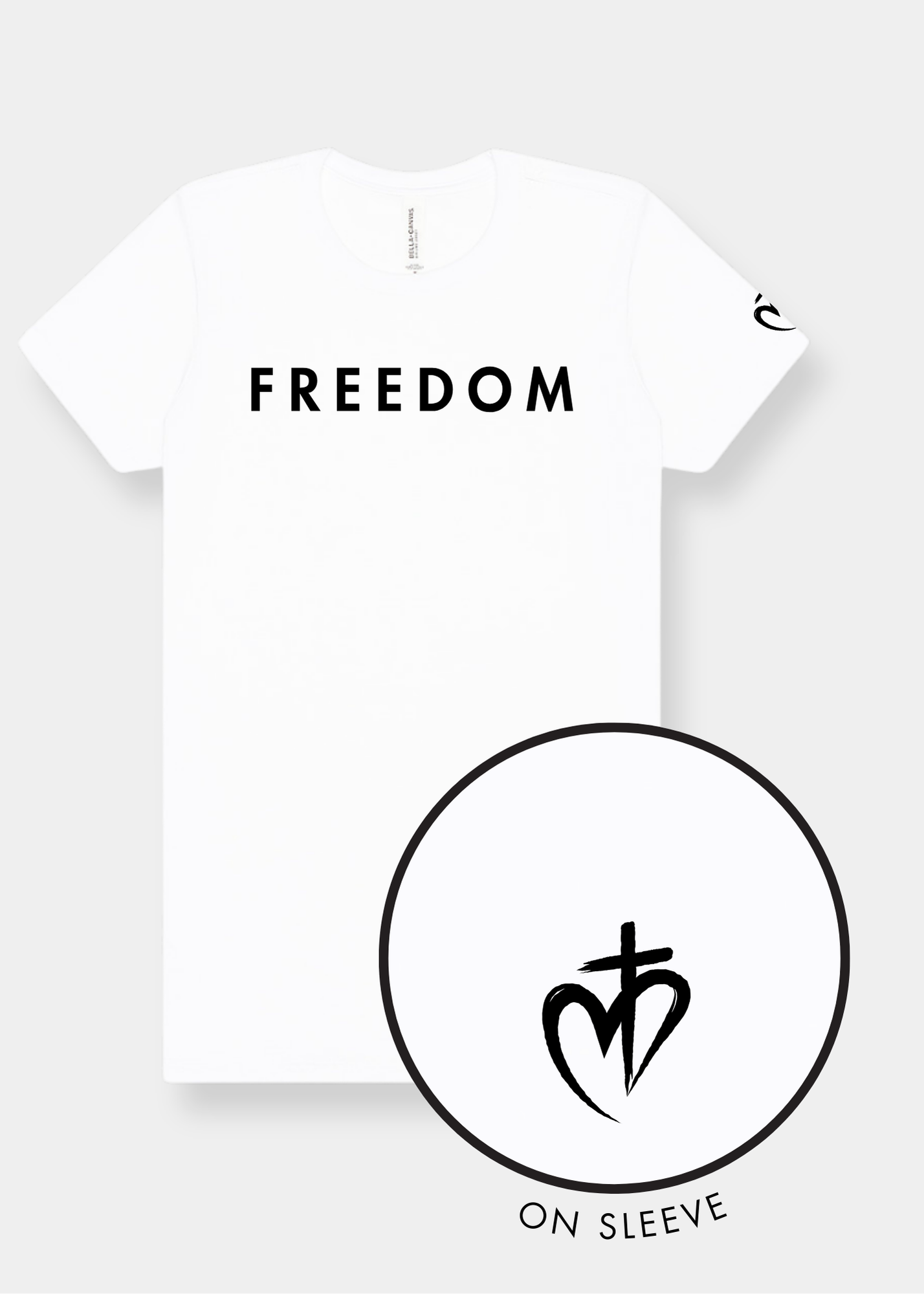 Women's Slim Fit Tee - FREEDOM