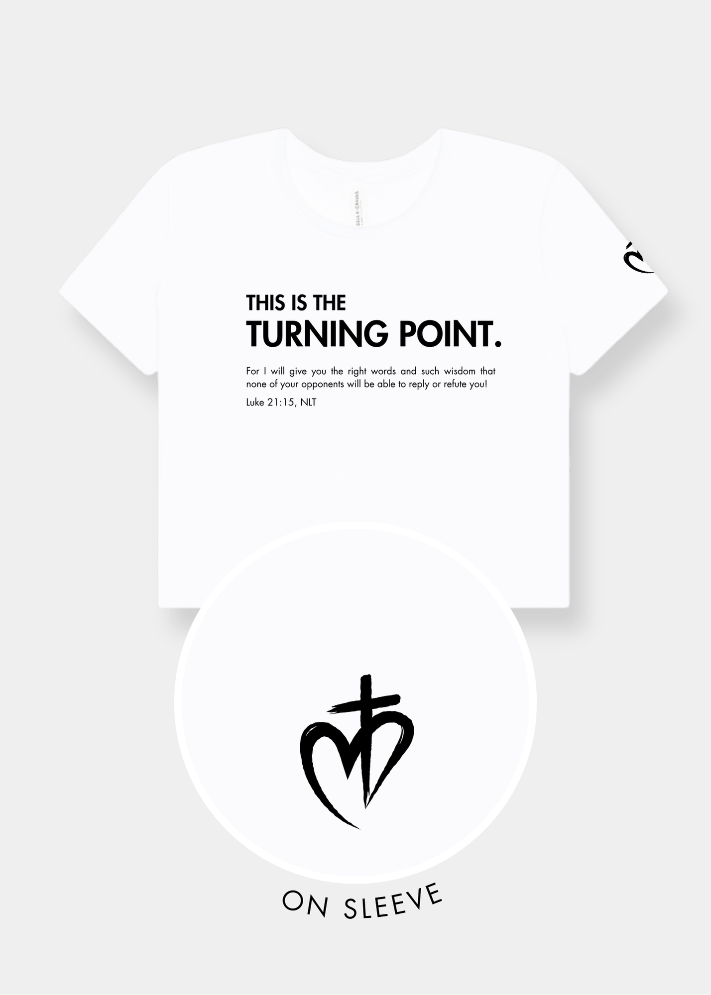 Women's Flowy Cropped Tee - FREEDOM