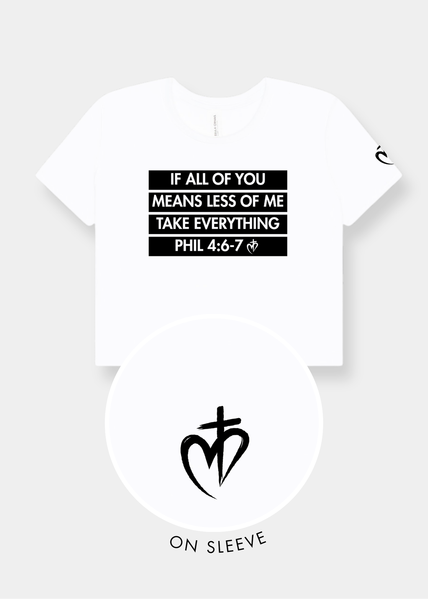 Women's Flowy Cropped Tee - FREEDOM