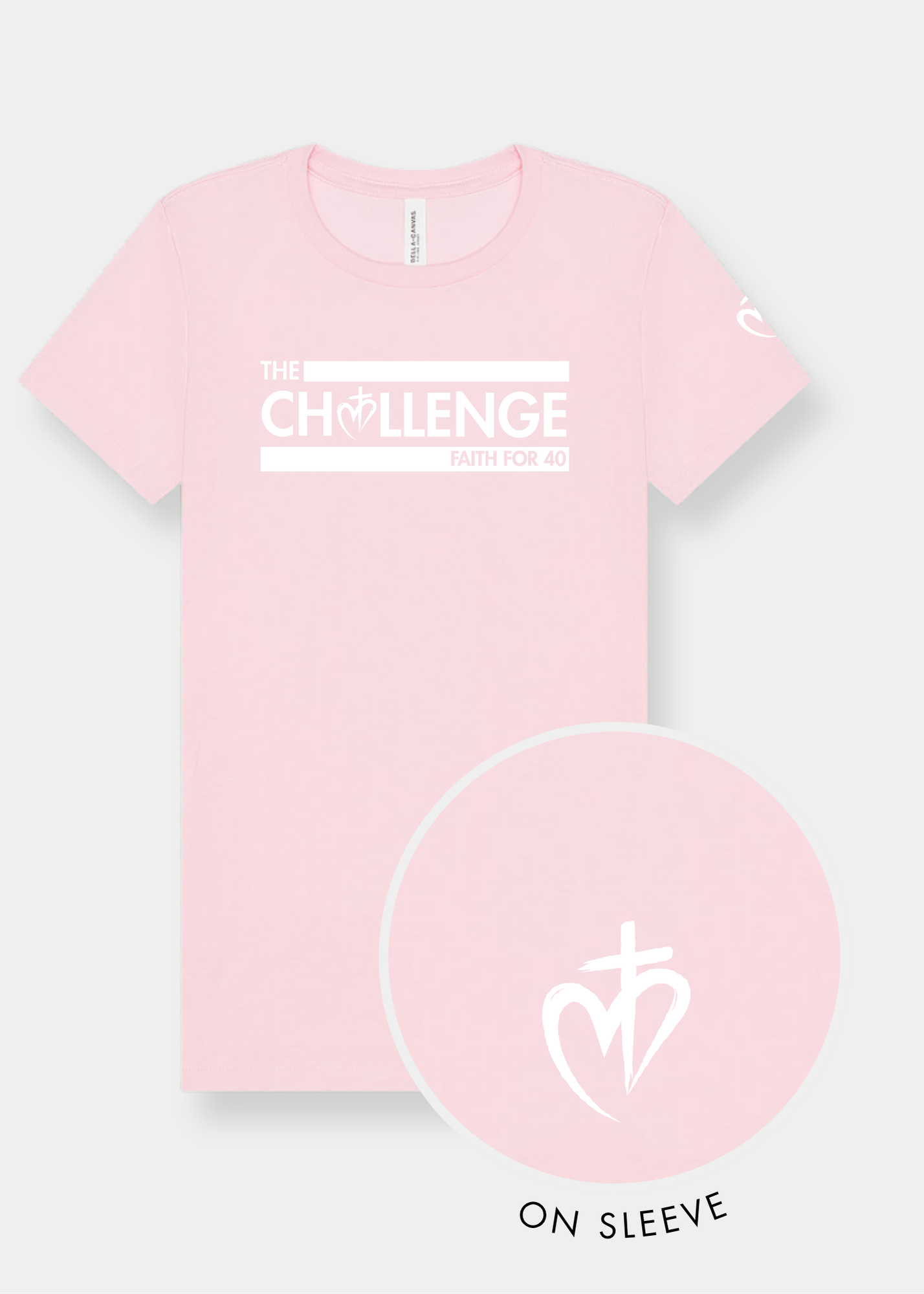 Women's Slim Fit Tee - FAITH FOR 40 CHALLENGE
