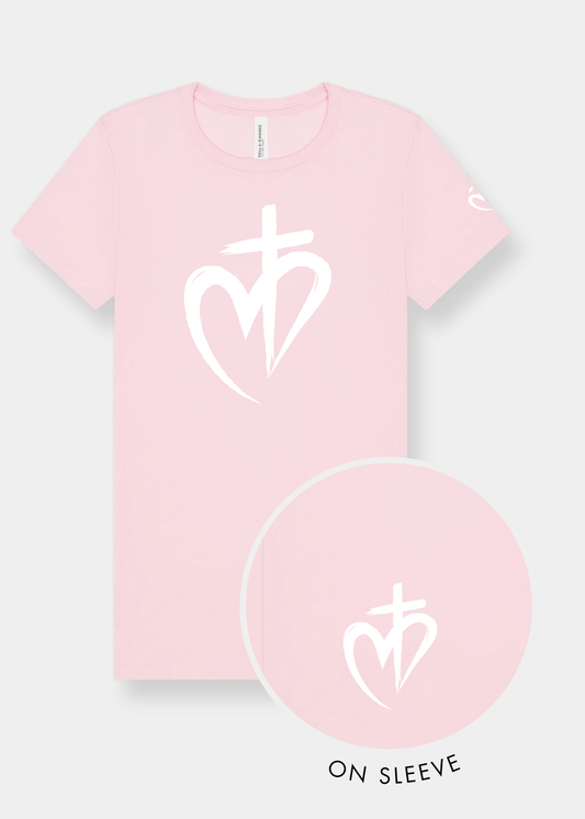 Women's Slim Fit Tee - Pink