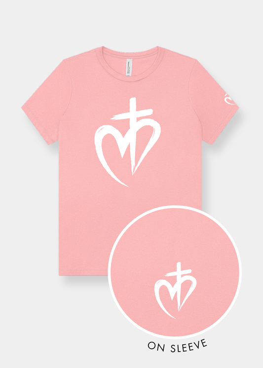 Women's Relaxed Jersey Short Sleeve Tee - Pink