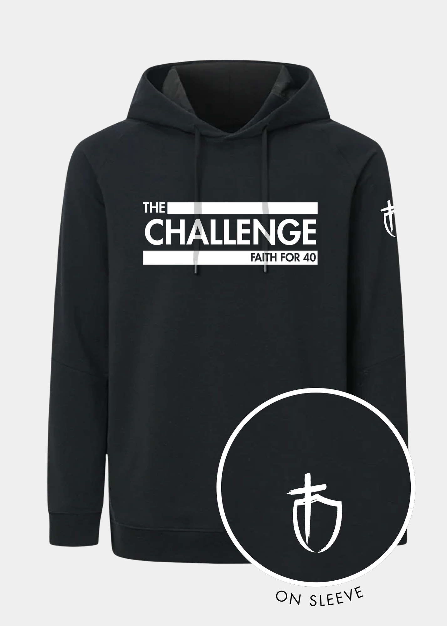Singular Hoodie - FAITH FOR 40 CHALLENGE