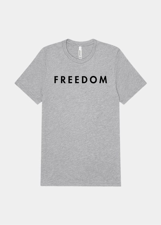 Men's Triblend Short Sleeve Tee - FREEDOM