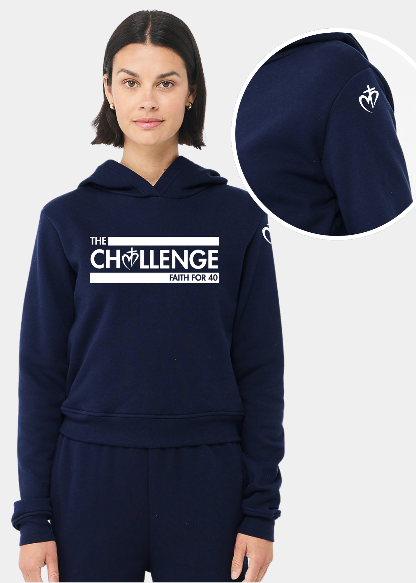 Women's Classic Pullover Hoodie - FAITH FOR 40 CHALLENGE