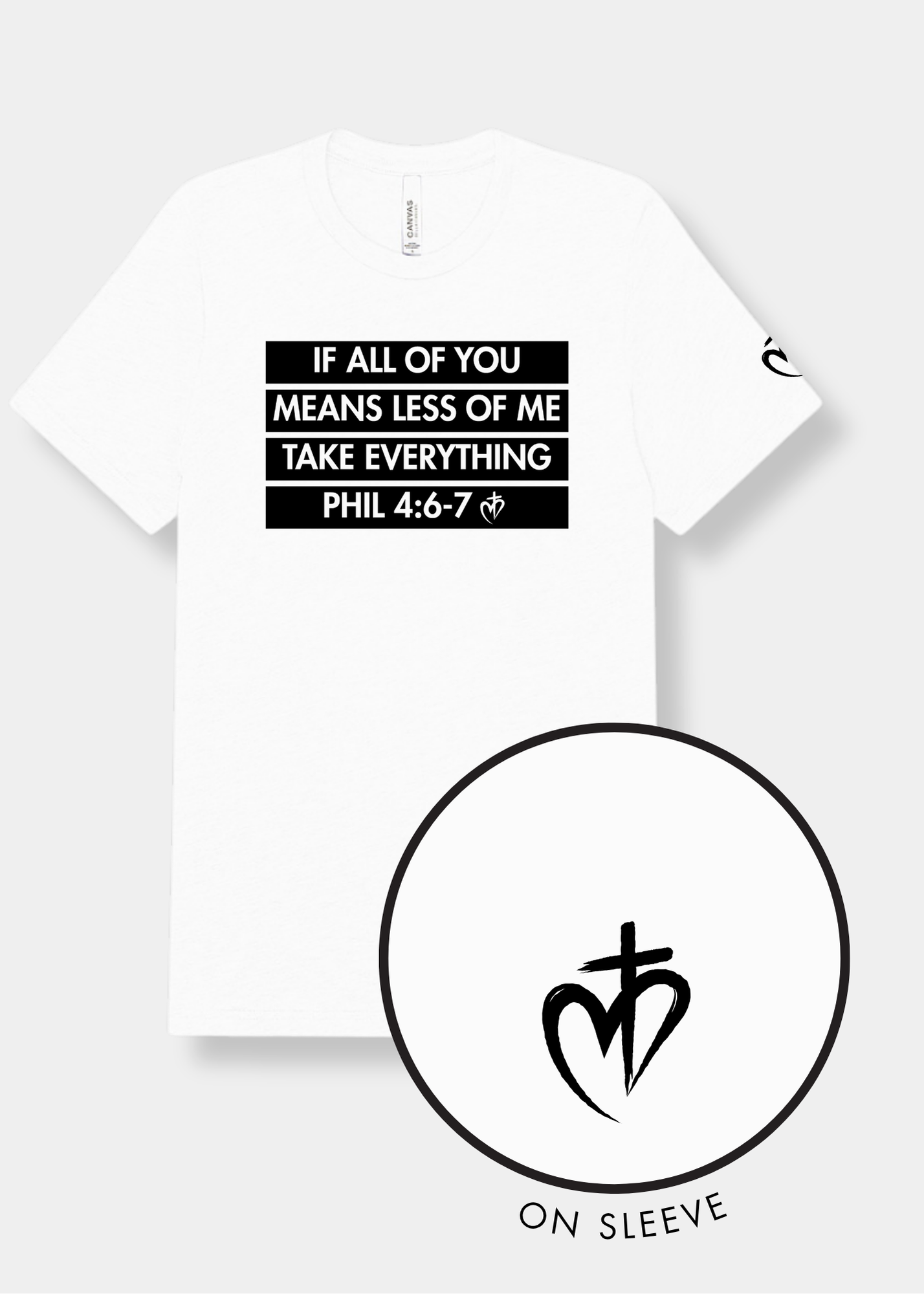 Freedom Unisex Triblend Tee - Solid White + Black Print