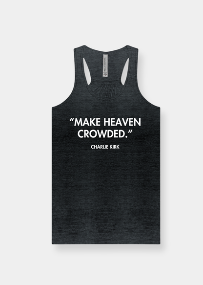 Women's Flowy Racerback Tank - FREEDOM
