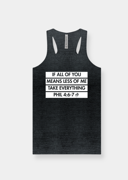 Women's Flowy Racerback Tank - FREEDOM