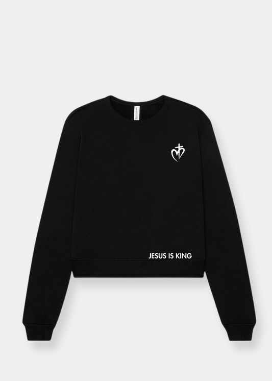 Women's Classic Crewneck Sweatshirt - Black